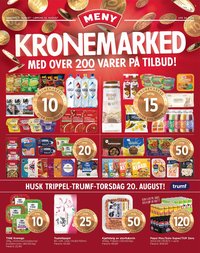 MENY kundeavis - Fra mandag 17. august 2026