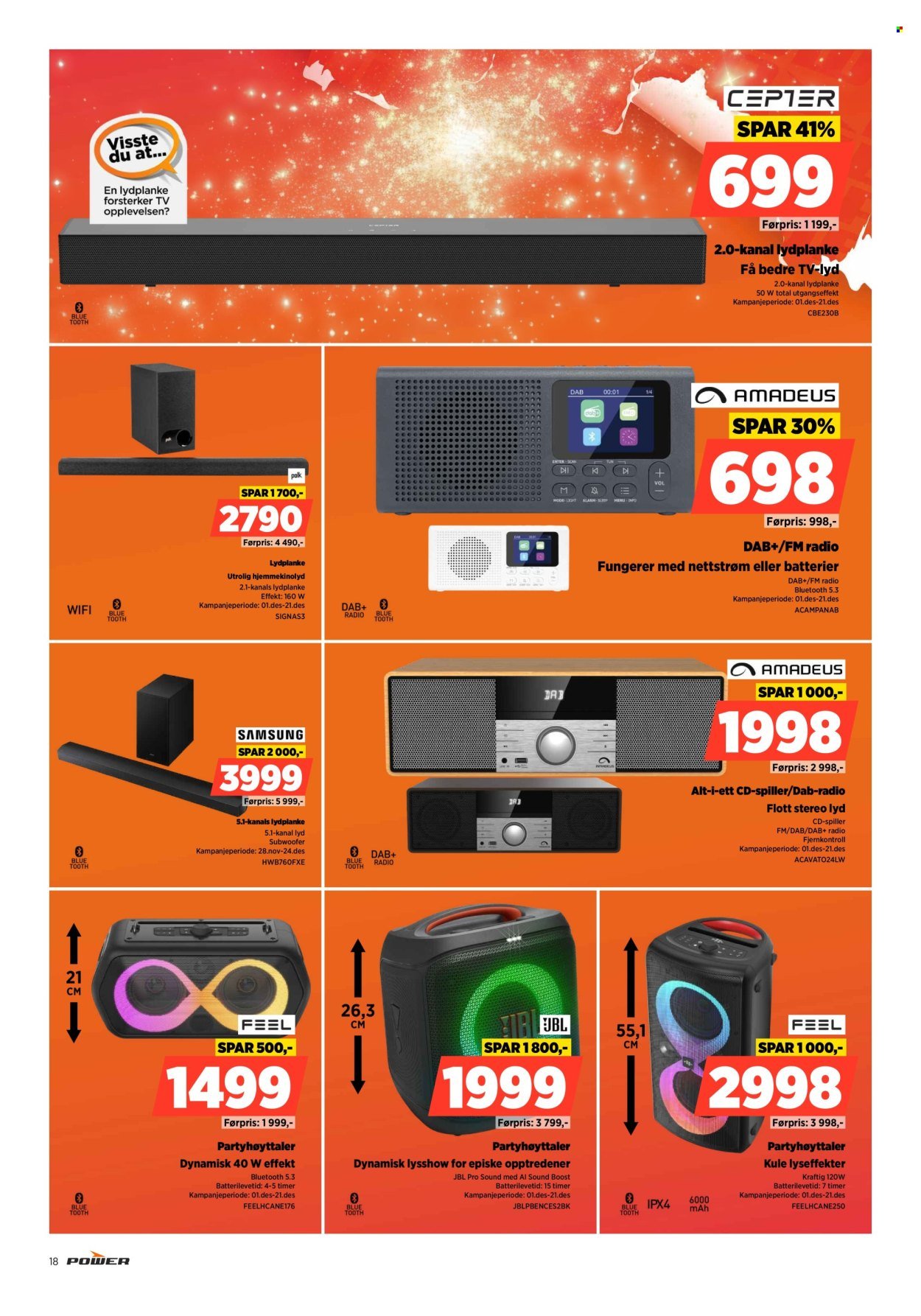 POWER kundeavis - Fra mandag 15. desember 2025 (2025-12-15 - 2025-12-24)