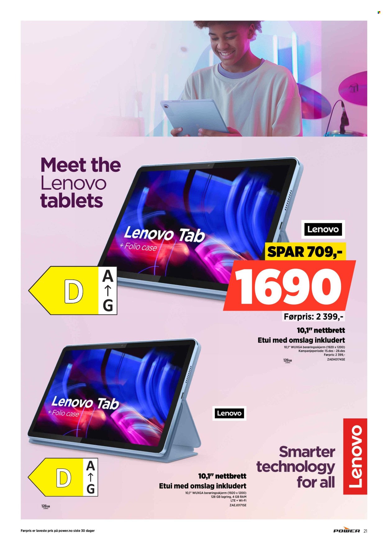 POWER kundeavis - Fra mandag 15. desember 2025 (2025-12-15 - 2025-12-24)