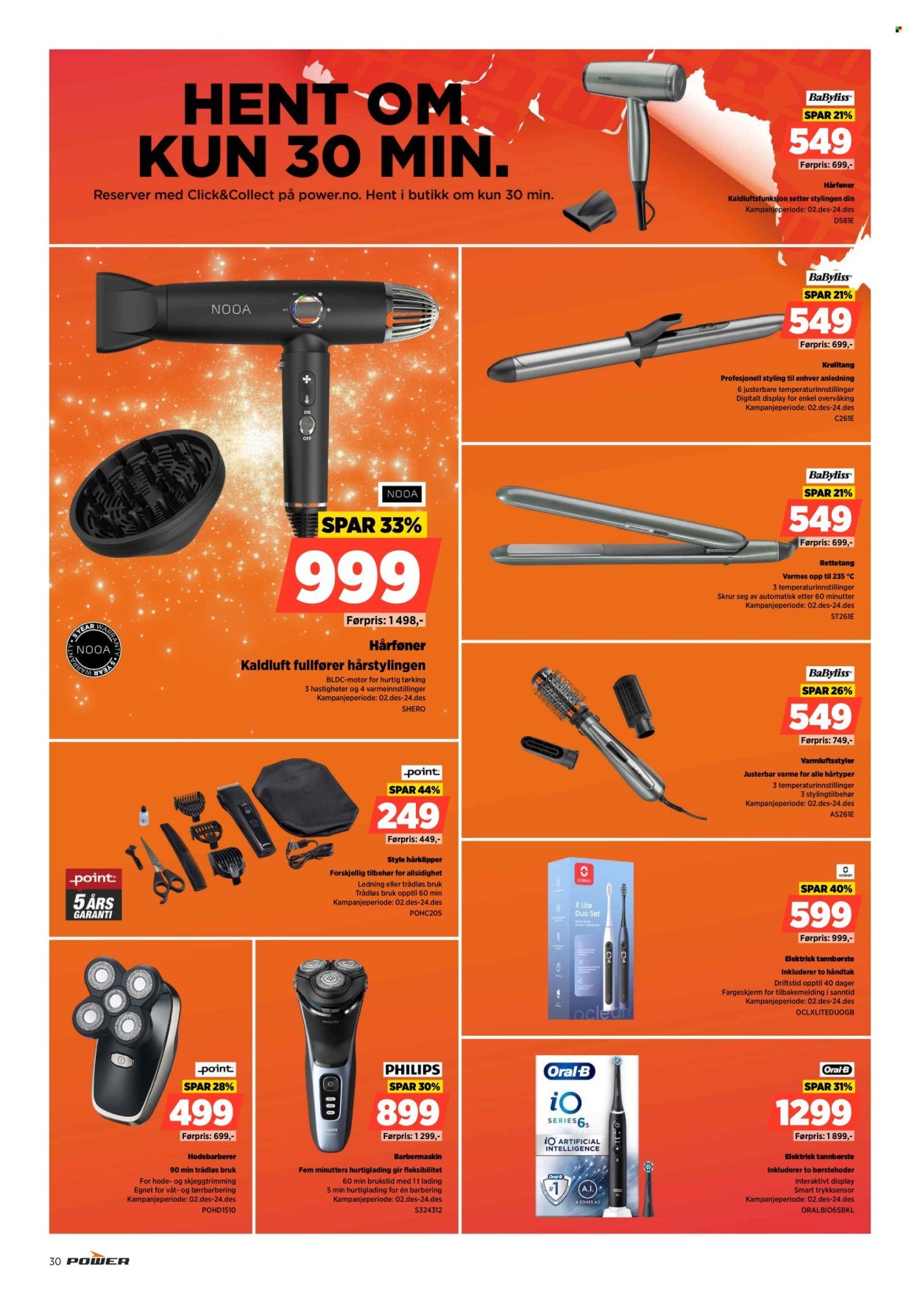 POWER kundeavis - Fra mandag 15. desember 2025 (2025-12-15 - 2025-12-24)