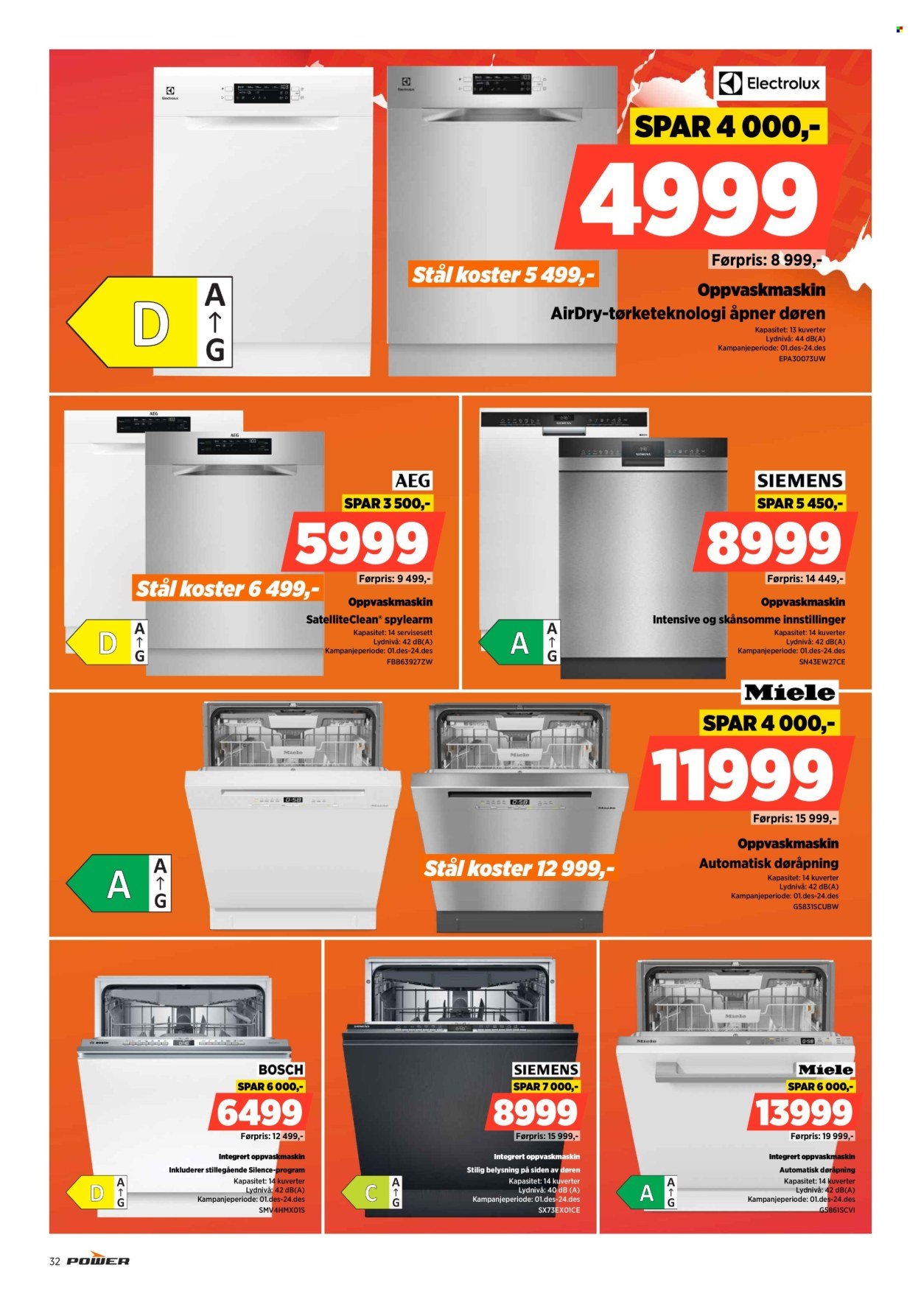 POWER kundeavis - Fra mandag 15. desember 2025 (2025-12-15 - 2025-12-24)