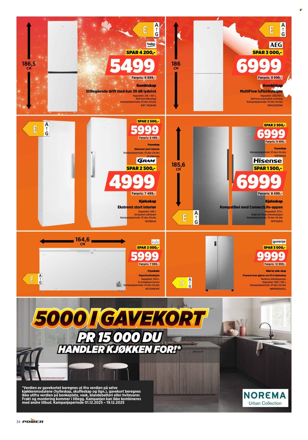 POWER kundeavis - Fra mandag 15. desember 2025 (2025-12-15 - 2025-12-24)
