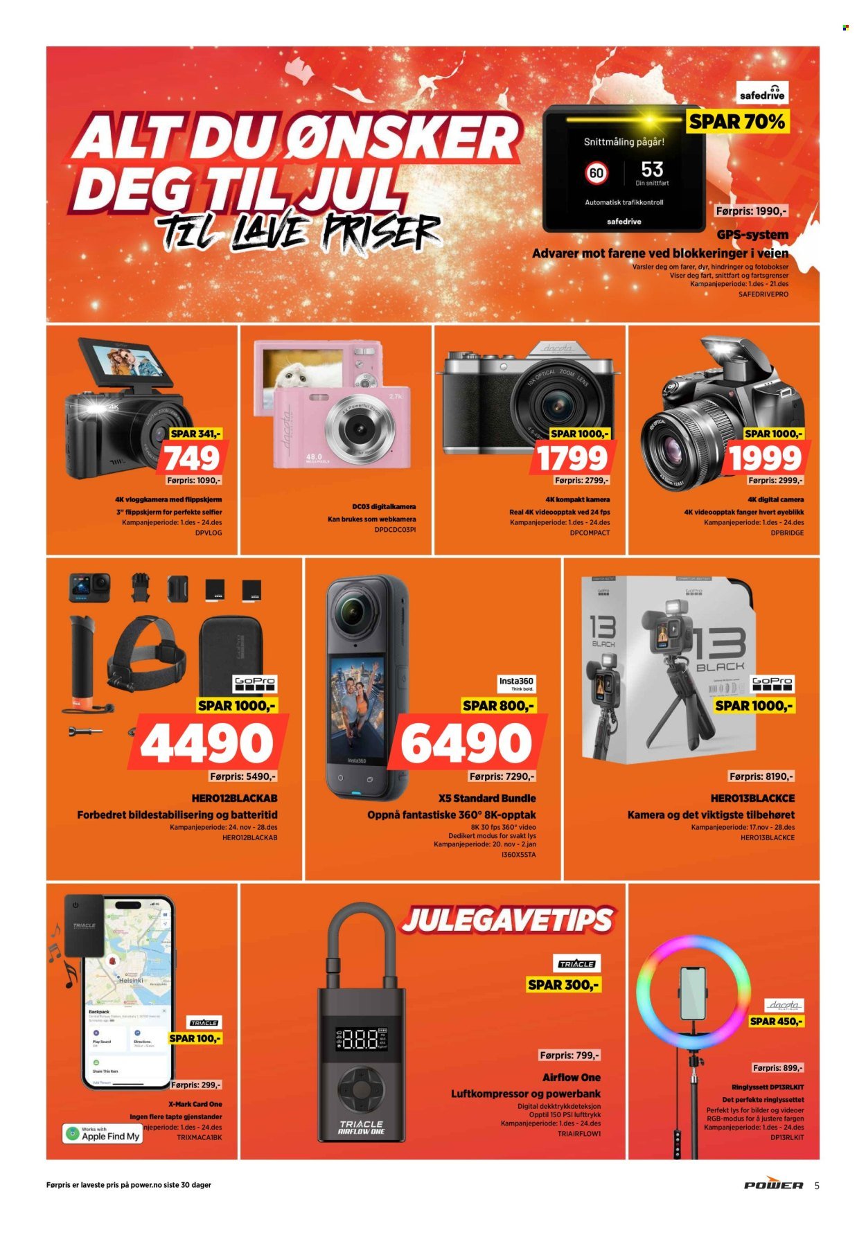 POWER kundeavis - Fra mandag 15. desember 2025 (2025-12-15 - 2025-12-24)