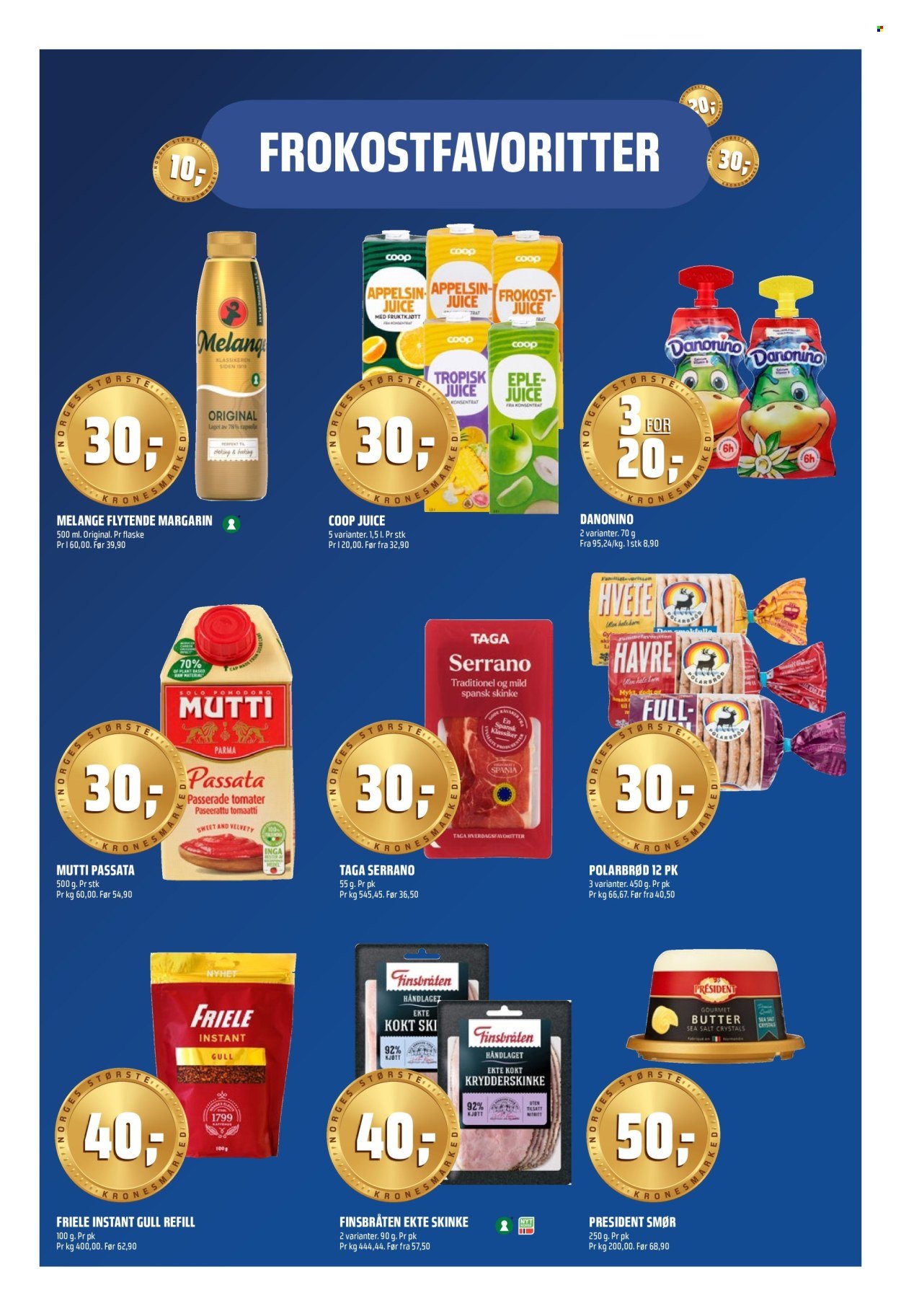 COOP OBS kundeavis - Fra søndag 6. september 2026