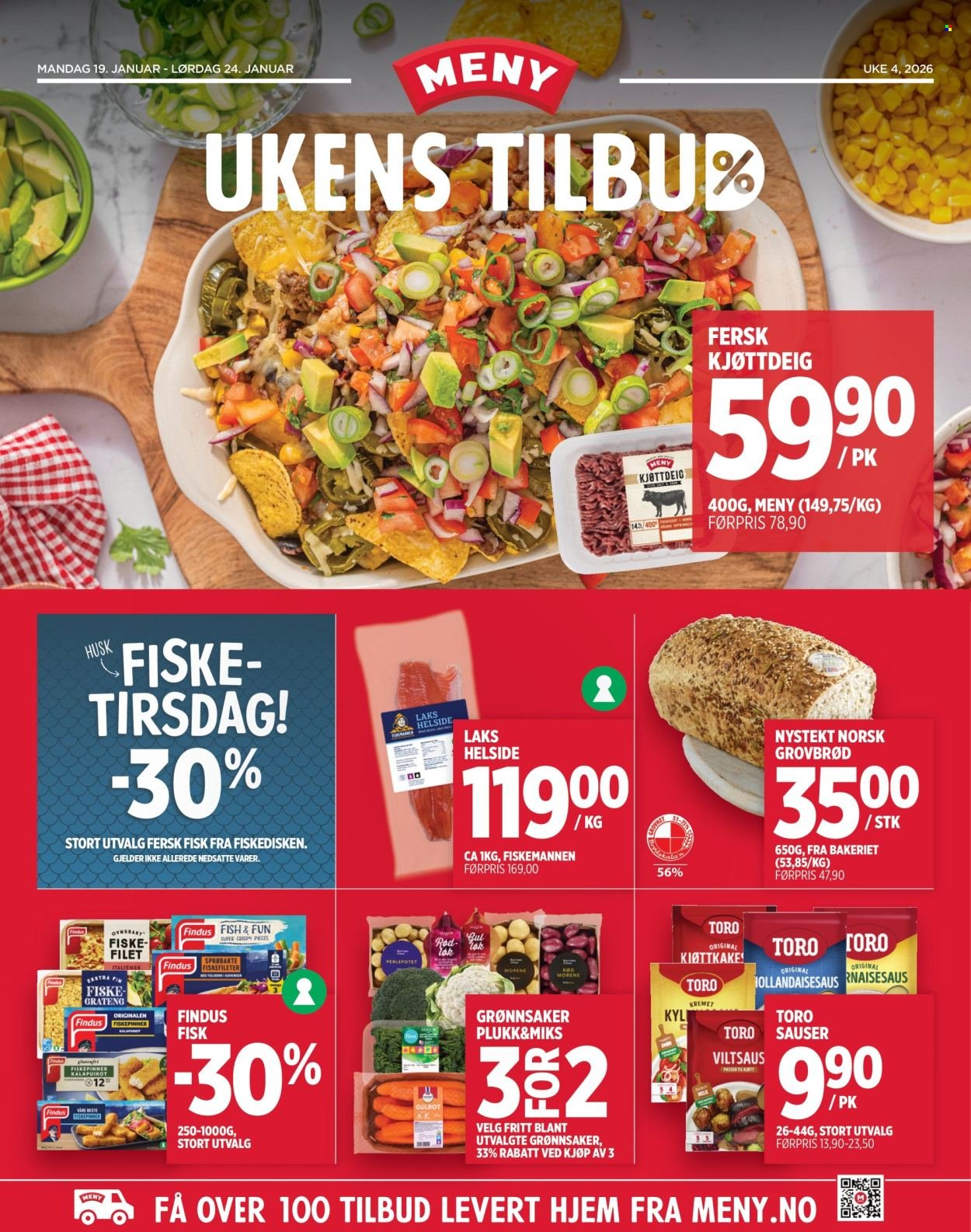 MENY kundeavis - Fra mandag 19. januar 2026 (2026-01-19 - 2026-01-24)