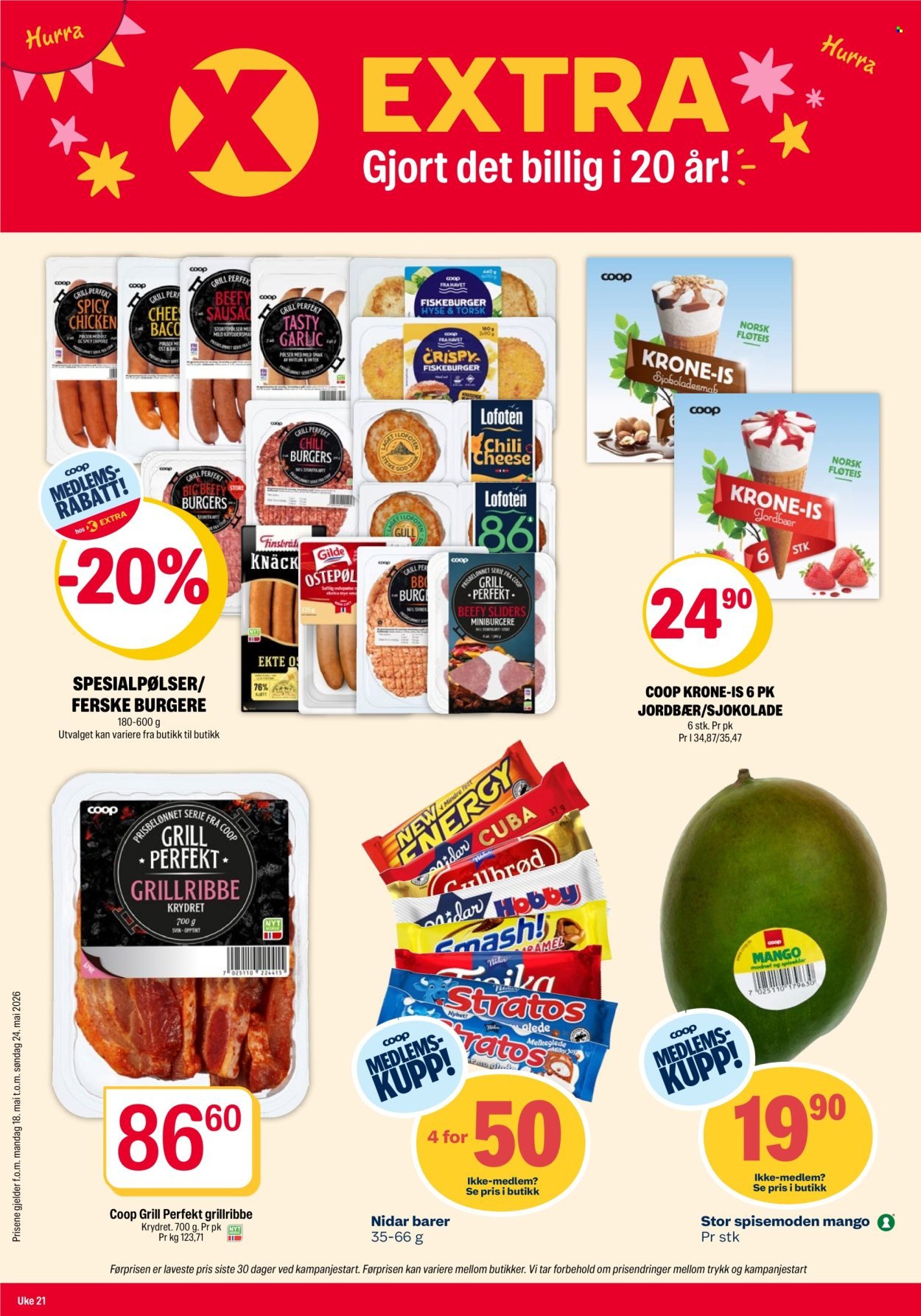 COOP EXTRA kundeavis - Uke 21 (2026-05-18 - 2026-05-24)