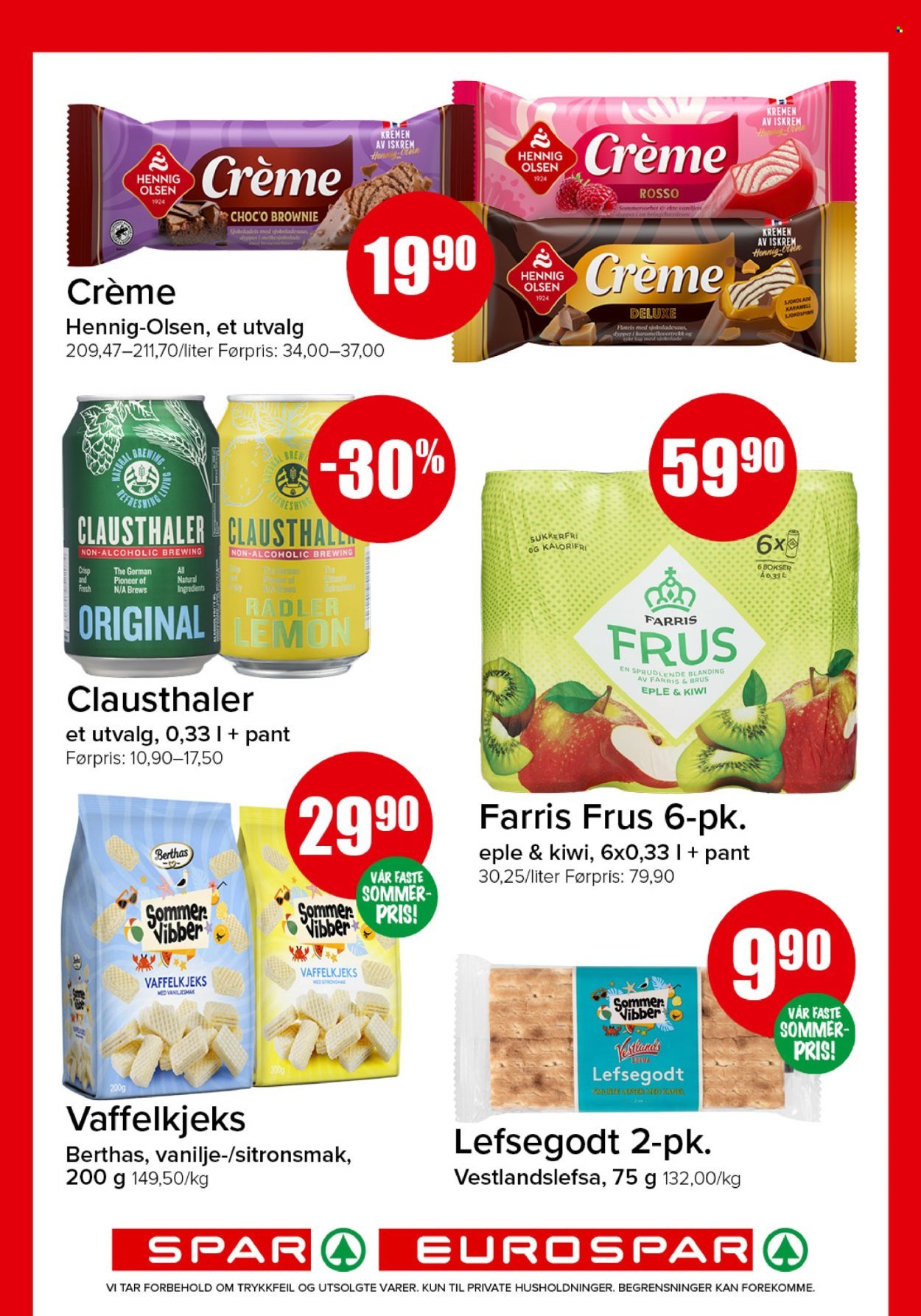 SPAR kundeavis - SPAR, EUROSPAR
