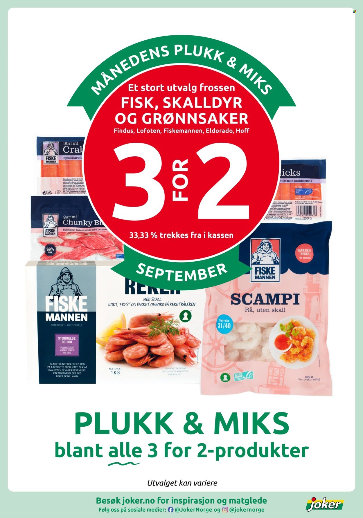 JOKER kundeavis - Fra tirsdag 23. september 2025 (2025-09-23 - 2025-09-27)