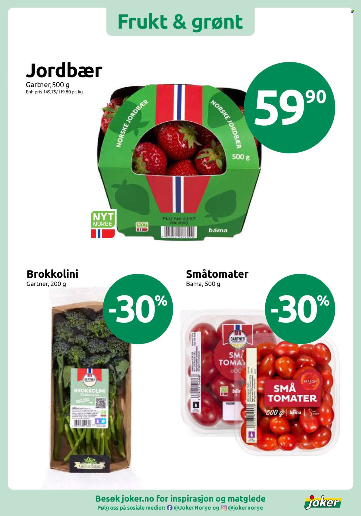 JOKER kundeavis - Fra søndag 27. september 2026