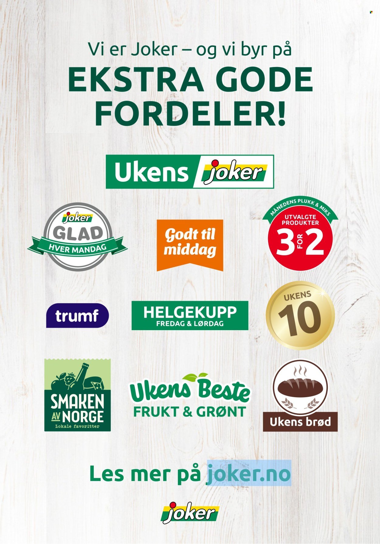 JOKER kundeavis - Fra søndag 27. september 2026