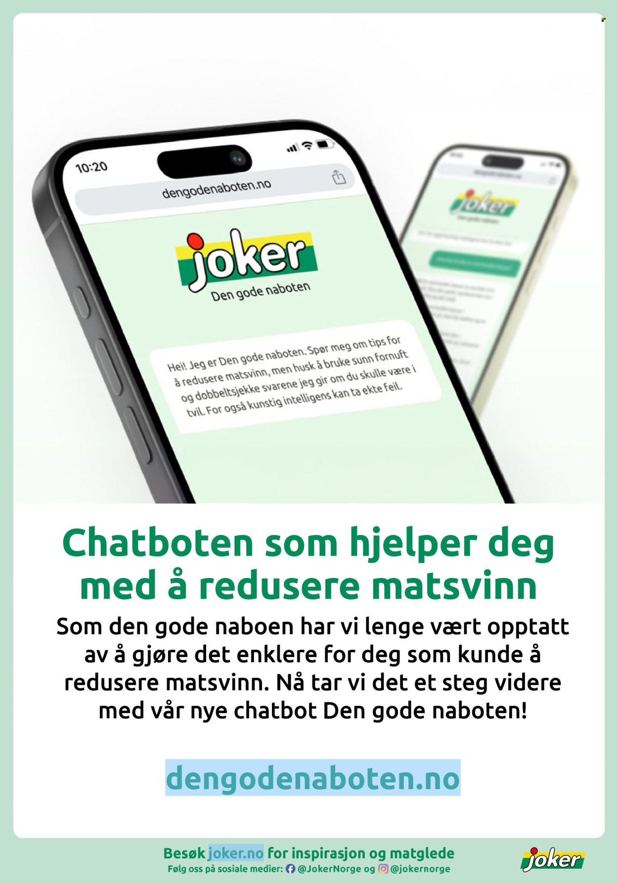 JOKER kundeavis - Fra søndag 27. september 2026
