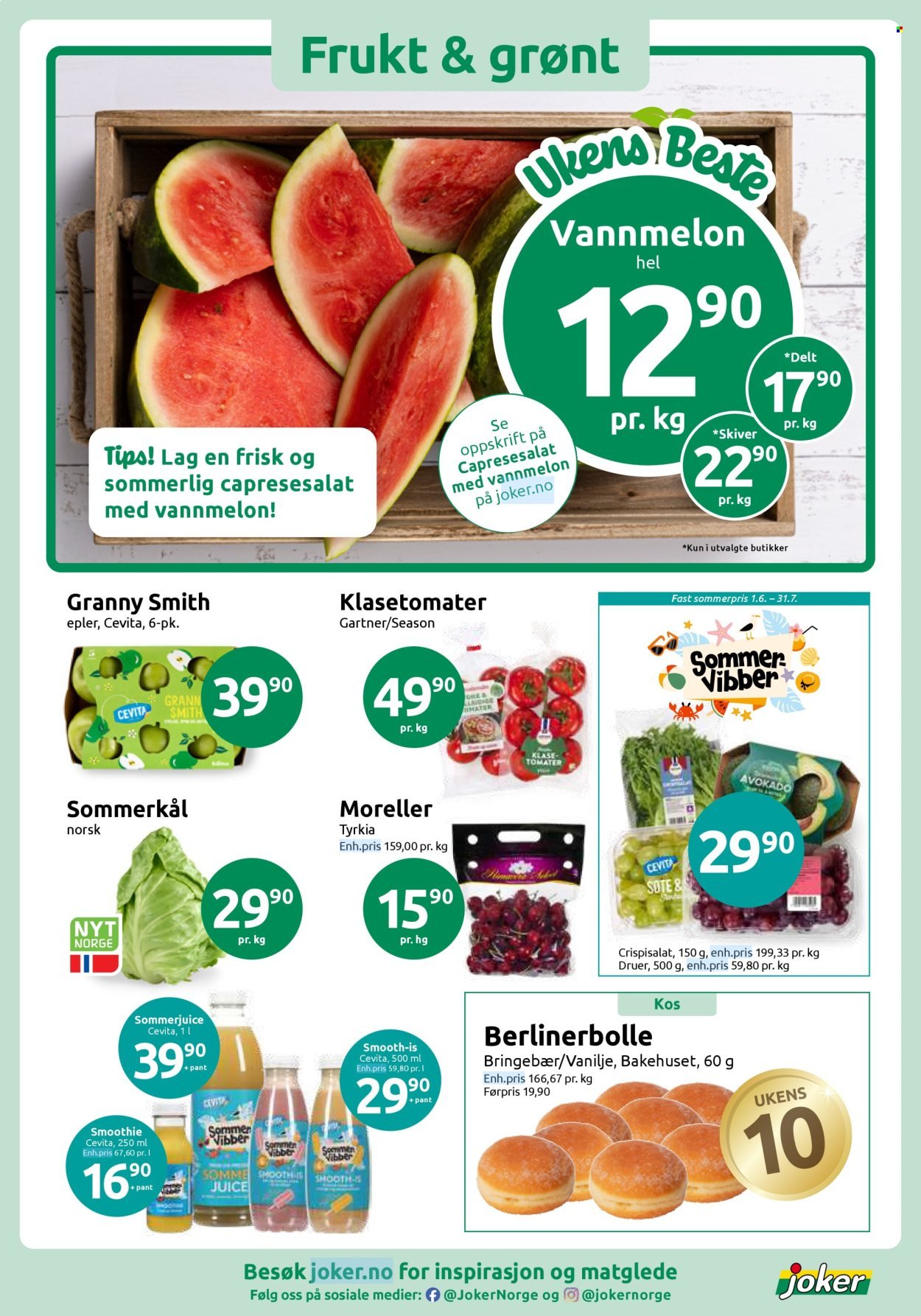 JOKER kundeavis - Fra mandag 1. juni 2026