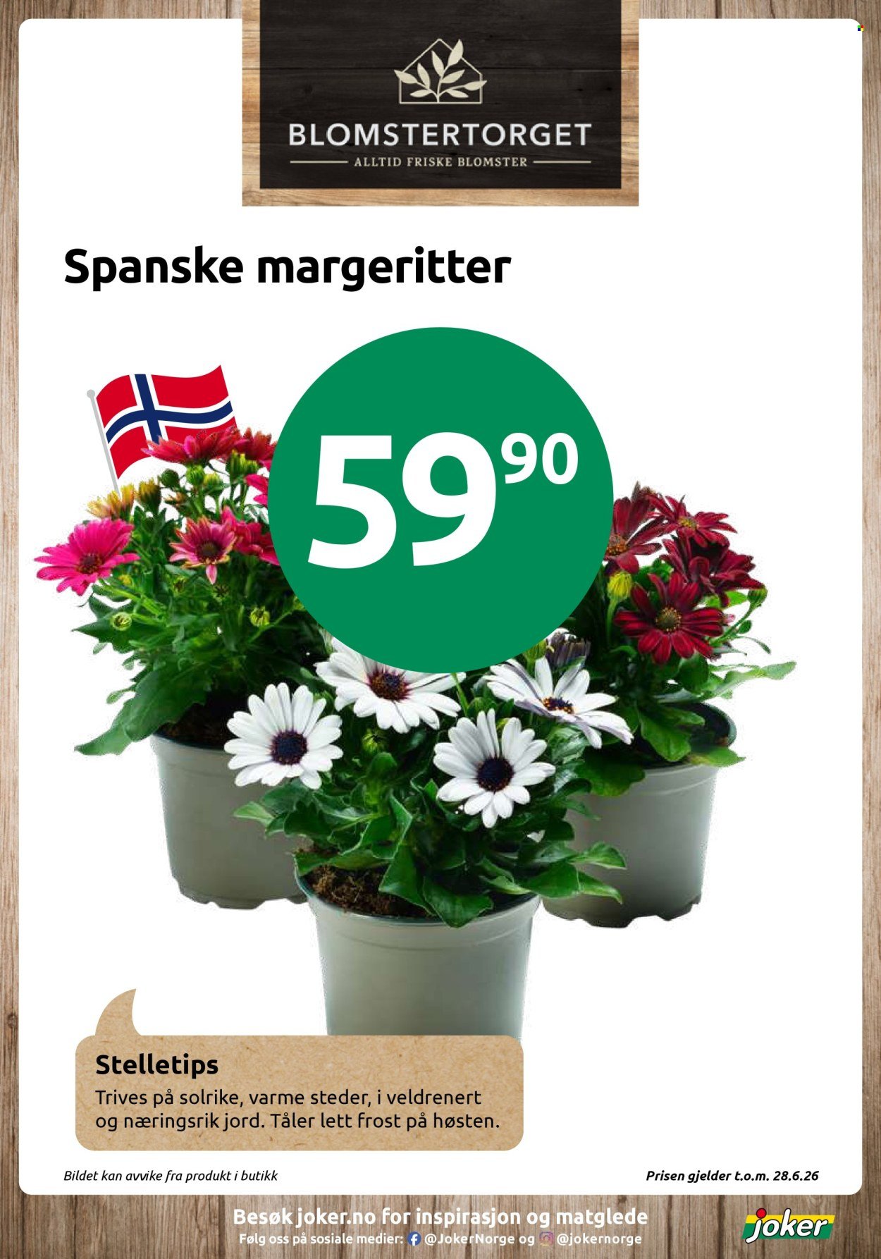 JOKER kundeavis - Fra mandag 1. juni 2026