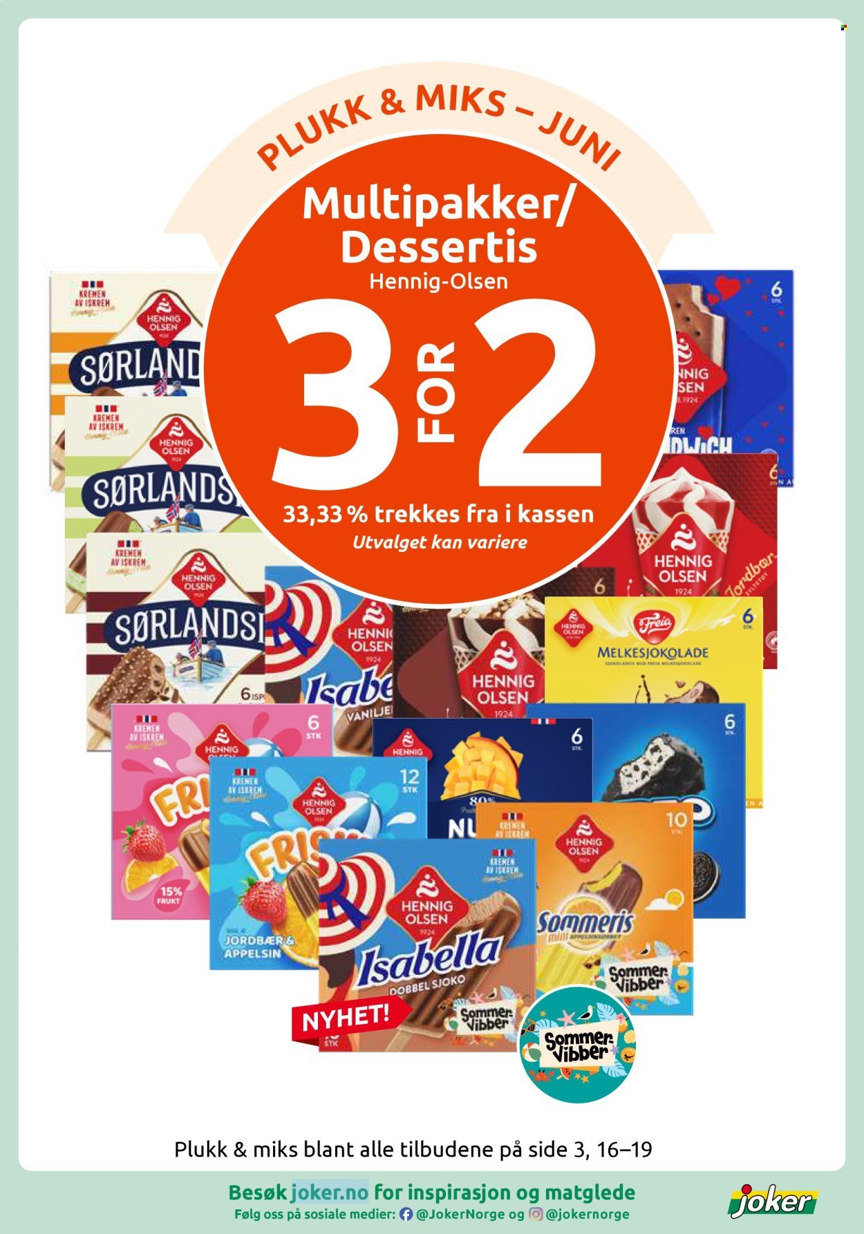 JOKER kundeavis - Fra mandag 1. juni 2026