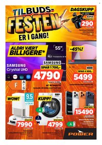POWER kundeavis - Fra mandag 10. august 2026