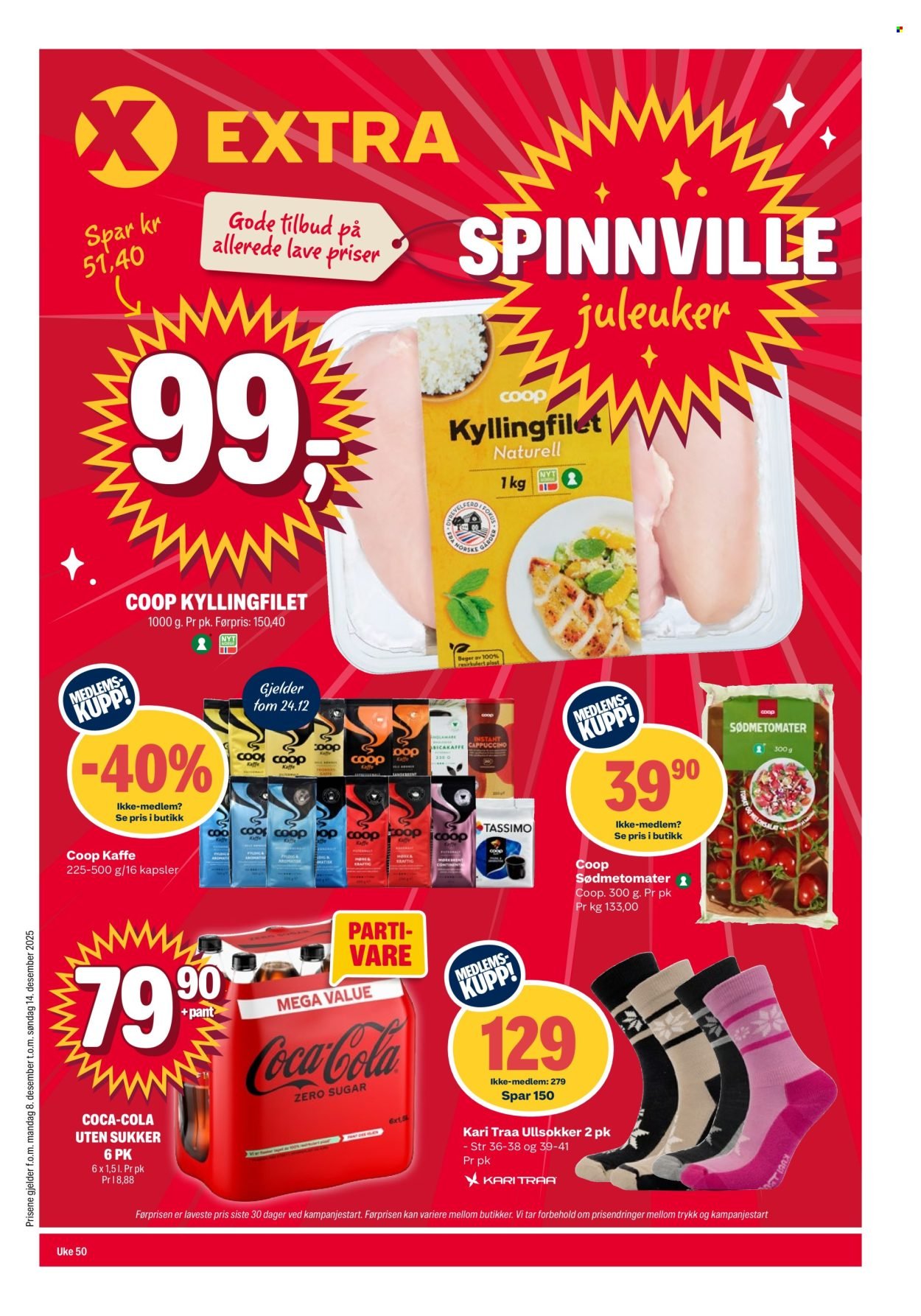 COOP EXTRA kundeavis - Uke 50 (2025-12-08 - 2025-12-14)