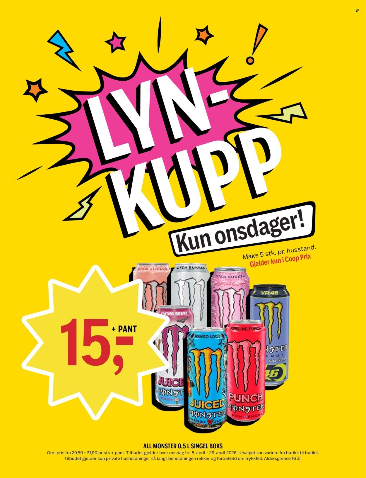 COOP PRIX kundeavis - Uke 17 (2026-04-20 - 2026-04-26)