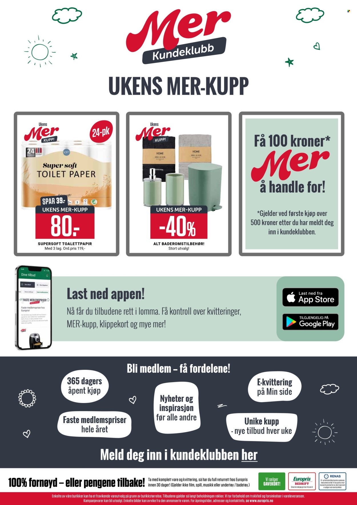 EUROPRIS kundeavis - Fra mandag 5. oktober 2026