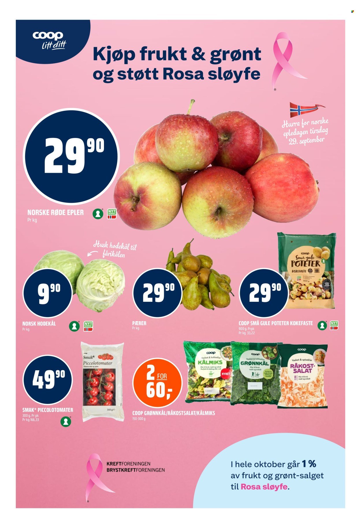 COOP OBS kundeavis - Fra søndag 27. september 2026