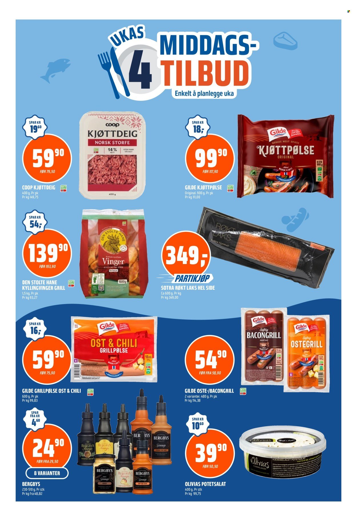 COOP OBS kundeavis - Fra søndag 27. september 2026