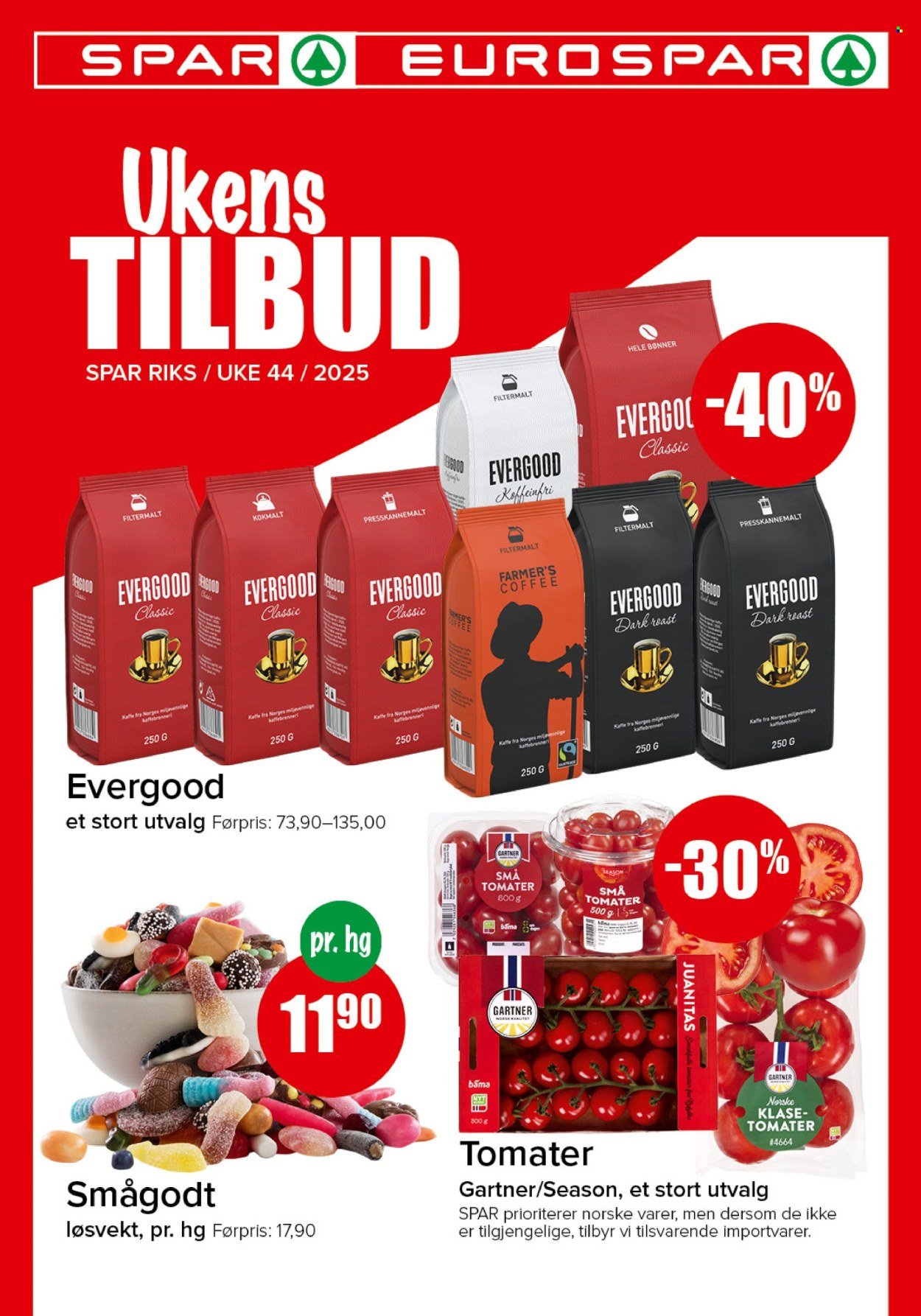 SPAR kundeavis - SPAR, EUROSPAR (2025-10-27 - 2025-11-02)