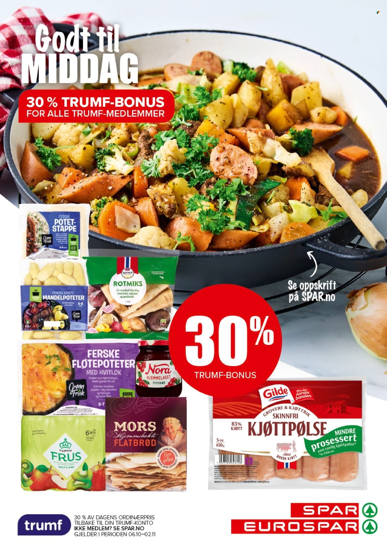 SPAR kundeavis - SPAR, EUROSPAR (2025-10-27 - 2025-11-02)