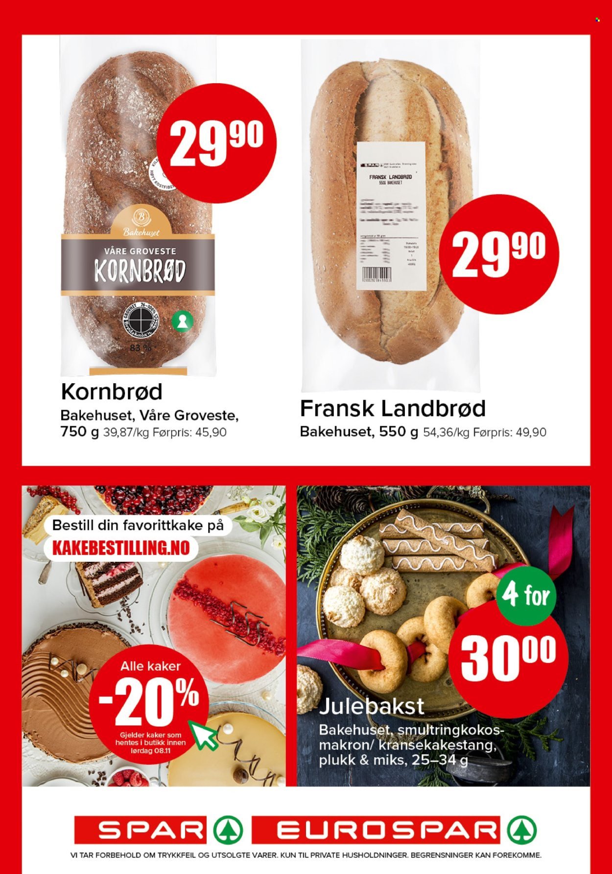 SPAR kundeavis - SPAR, EUROSPAR (2025-10-27 - 2025-11-02)