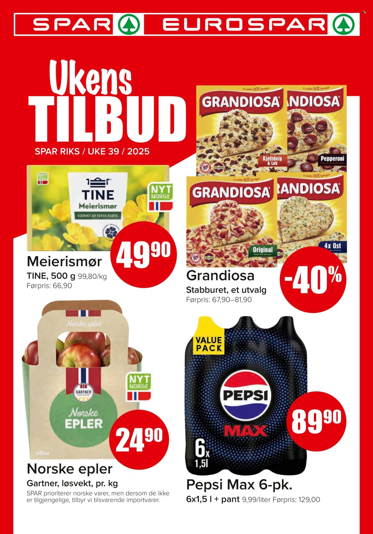 SPAR kundeavis - SPAR, EUROSPAR (2025-09-22 - 2025-09-28)