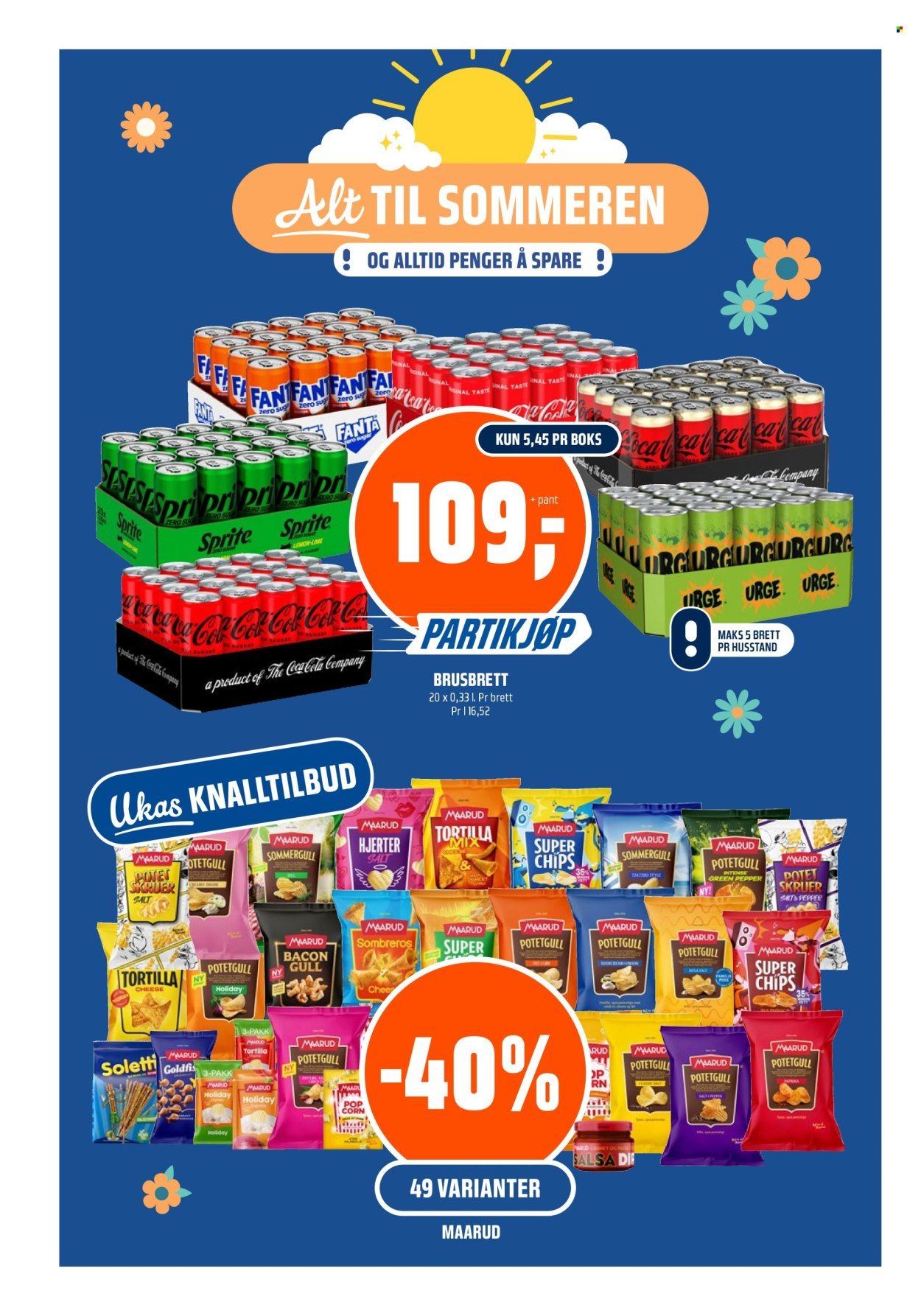 COOP OBS kundeavis - Fra søndag 28. juni 2026
