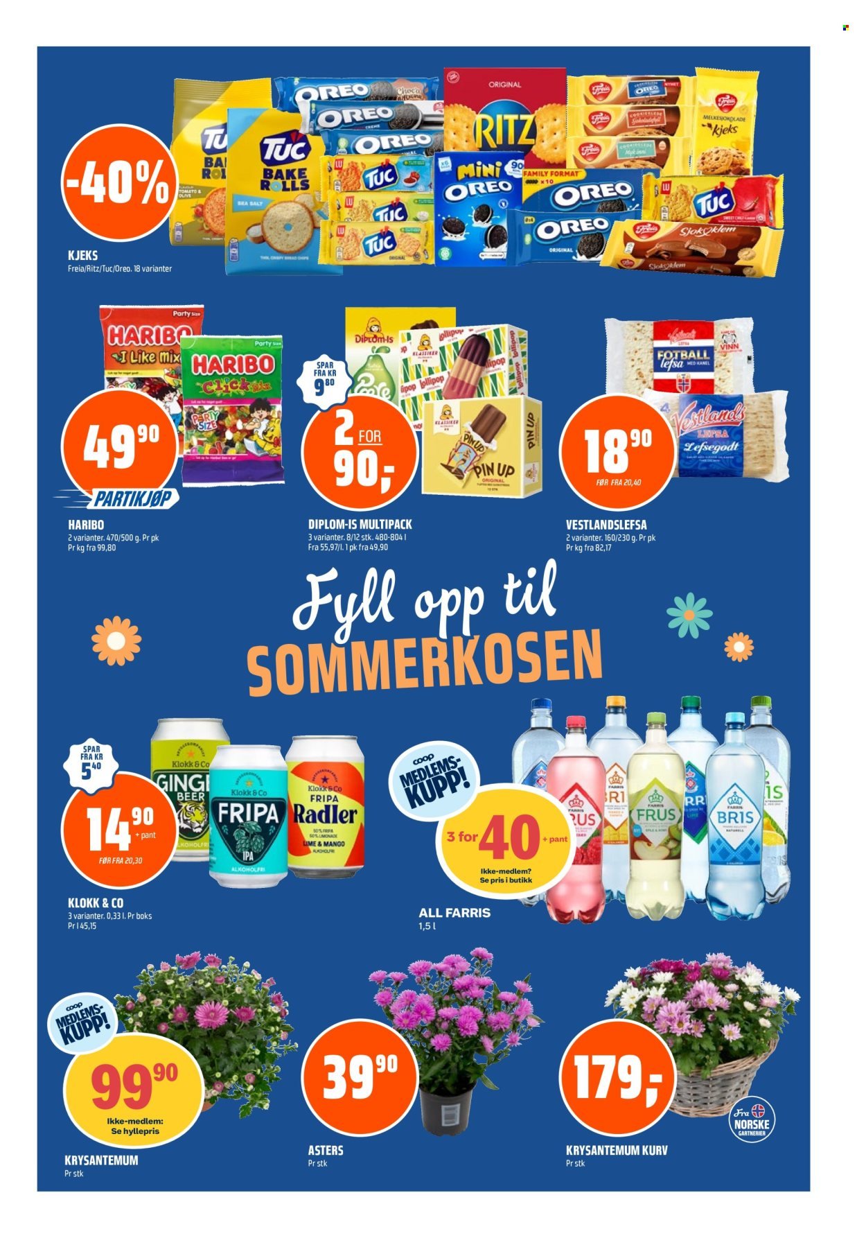 COOP OBS kundeavis - Fra søndag 28. juni 2026