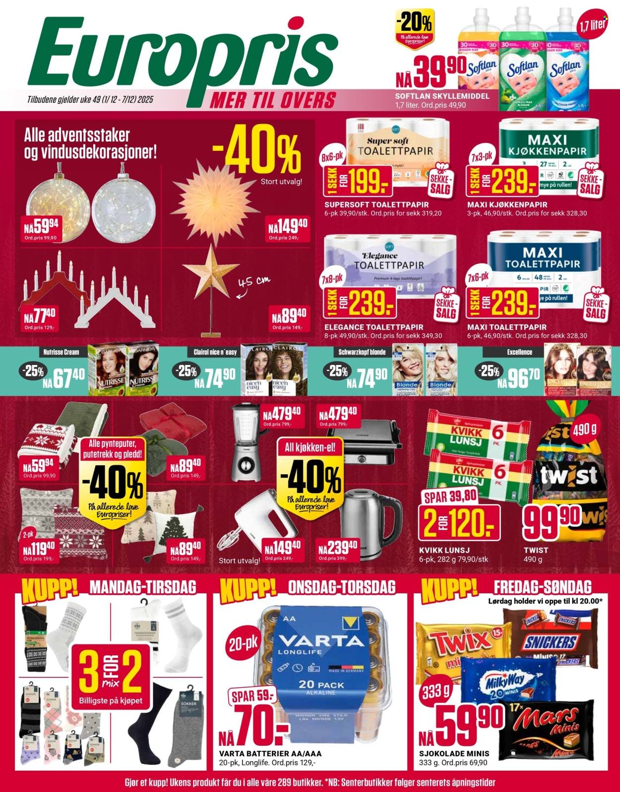 EUROPRIS kundeavis - Fra mandag 1. desember 2025 (2025-12-01 - 2025-12-07)