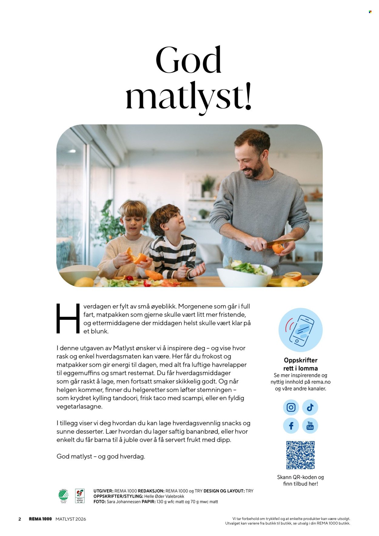 REMA 1000 kundeavis - Matlyst (2026-02-10)