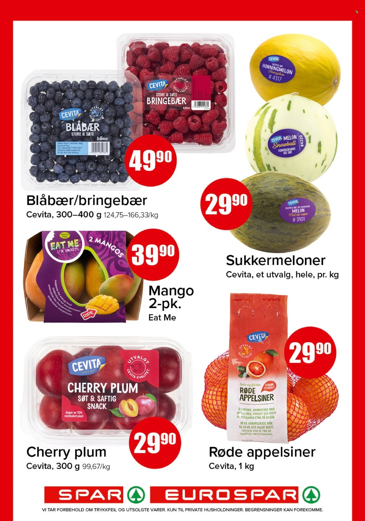 SPAR kundeavis - SPAR, EUROSPAR (2026-01-19 - 2026-01-25)