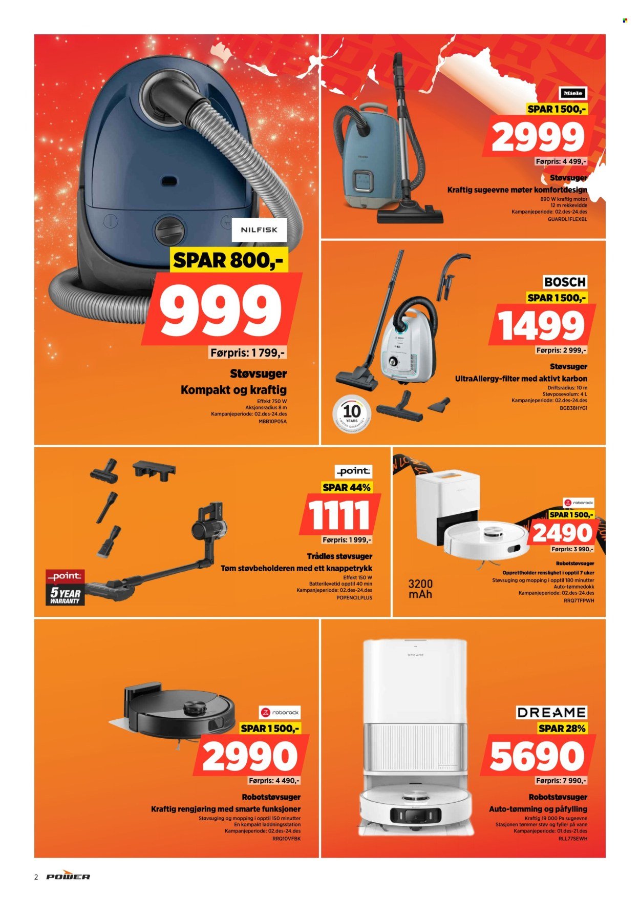 POWER kundeavis - Fra mandag 1. desember 2025 (2025-12-01 - 2025-12-07)