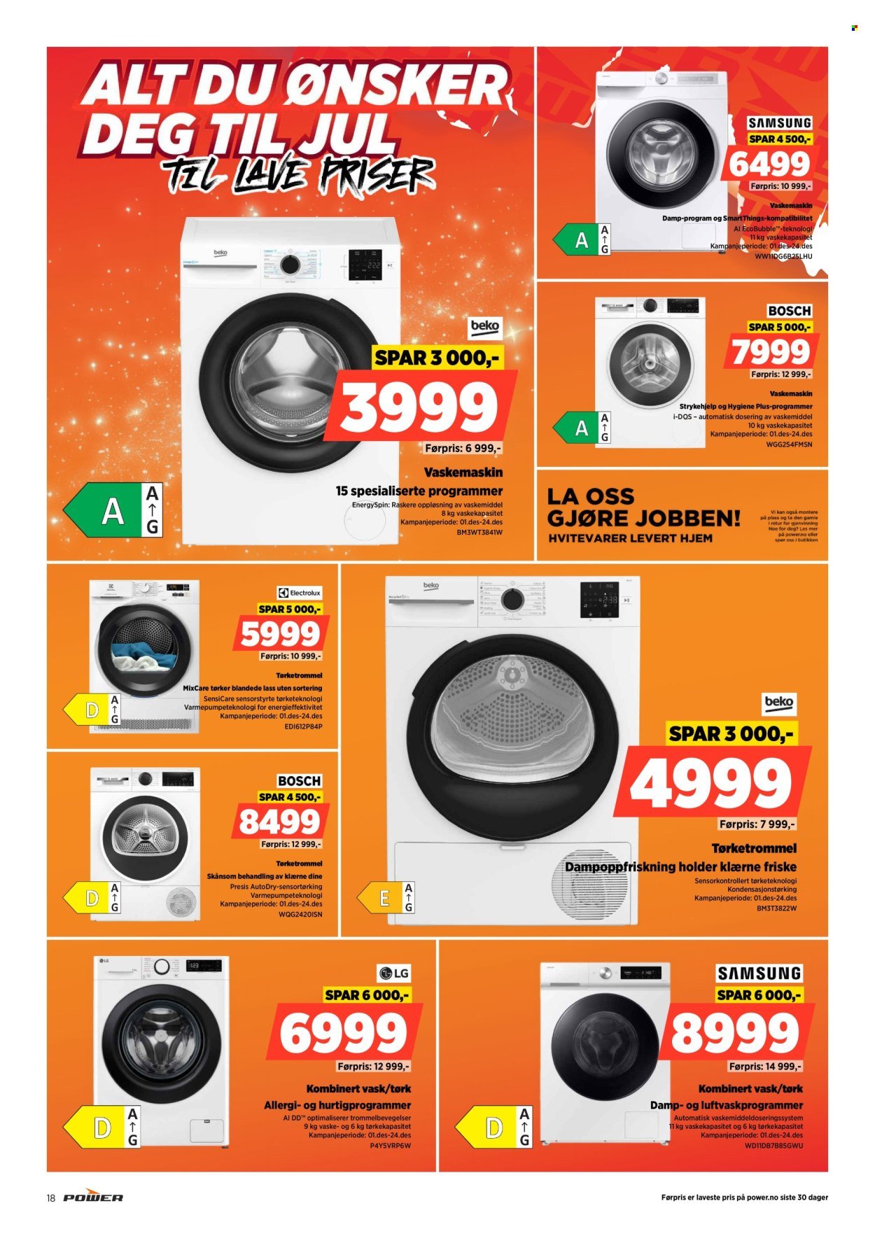 POWER kundeavis - Fra mandag 1. desember 2025 (2025-12-01 - 2025-12-07)