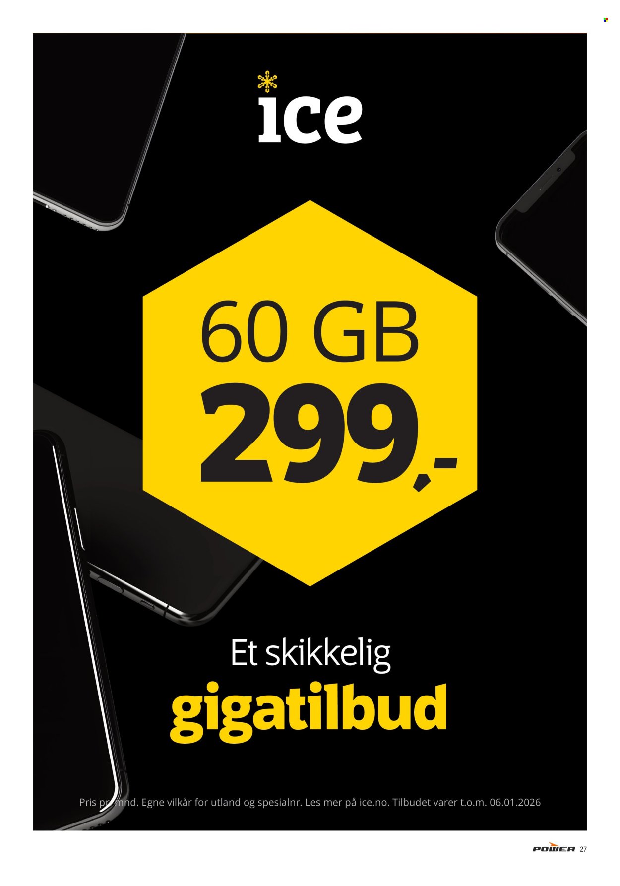 POWER kundeavis - Fra mandag 1. desember 2025 (2025-12-01 - 2025-12-07)