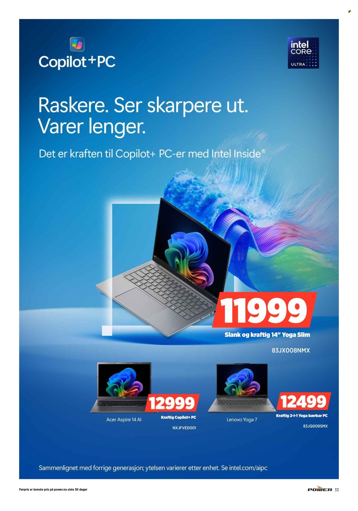 POWER kundeavis - Fra mandag 1. desember 2025 (2025-12-01 - 2025-12-07)