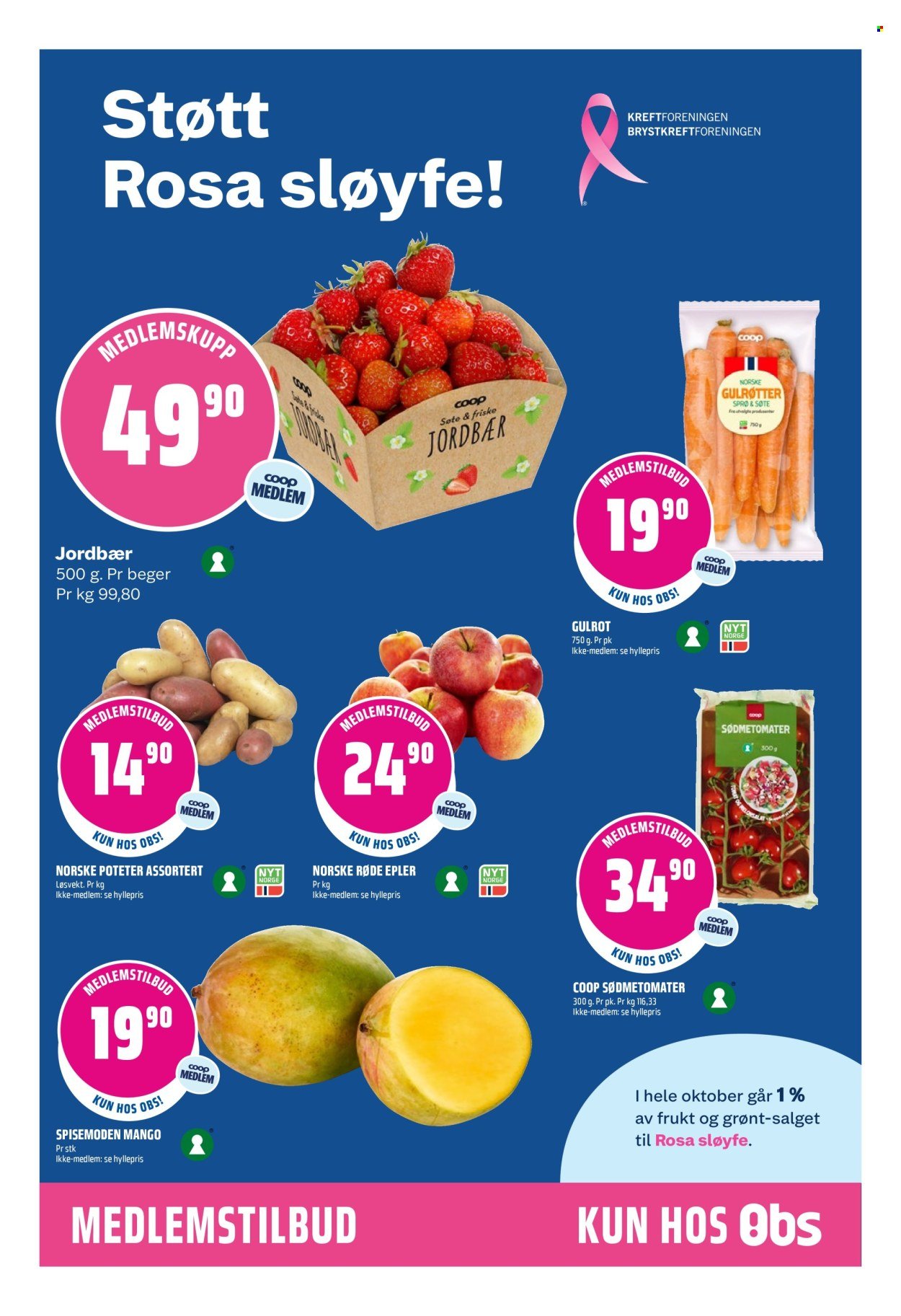COOP OBS kundeavis - Fra søndag 11. oktober 2026