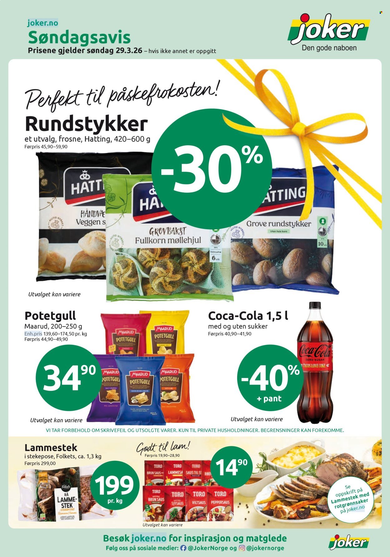 JOKER kundeavis - Fra søndag 29. mars 2026 (2026-03-29 - 2026-03-29)