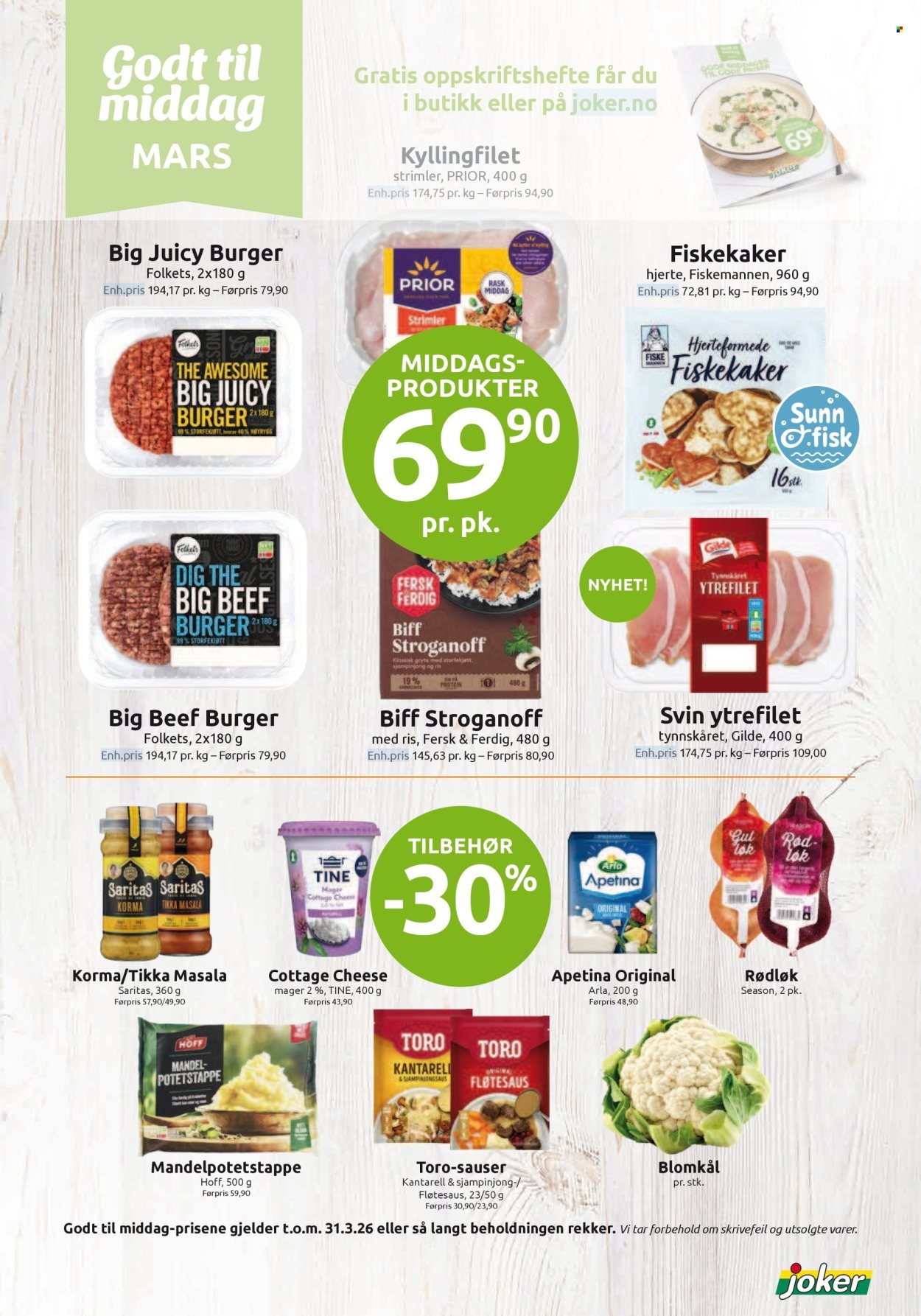 JOKER kundeavis - Fra søndag 29. mars 2026 (2026-03-29 - 2026-03-29)