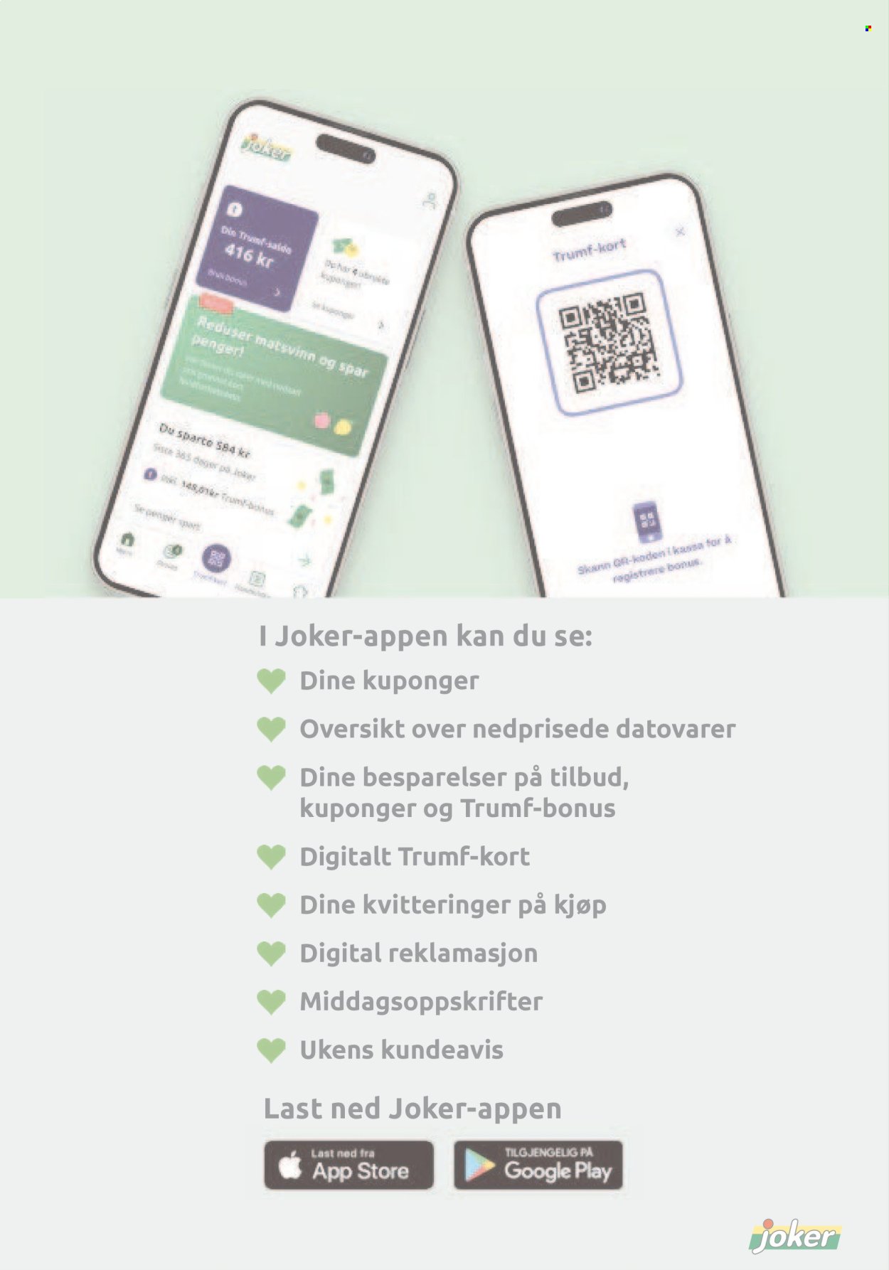 JOKER kundeavis - Fra søndag 29. mars 2026 (2026-03-29 - 2026-03-29)