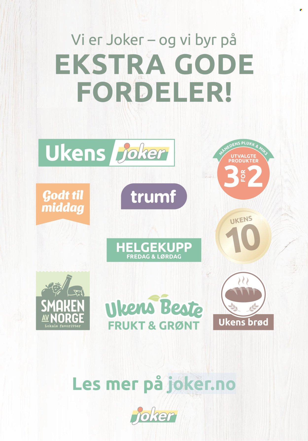 JOKER kundeavis - Fra søndag 29. mars 2026 (2026-03-29 - 2026-03-29)