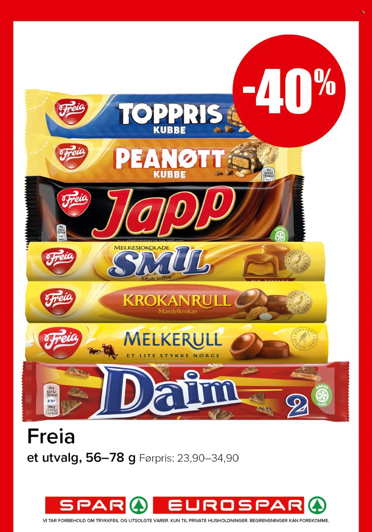 SPAR kundeavis - SPAR, EUROSPAR (2026-03-02 - 2026-03-08)