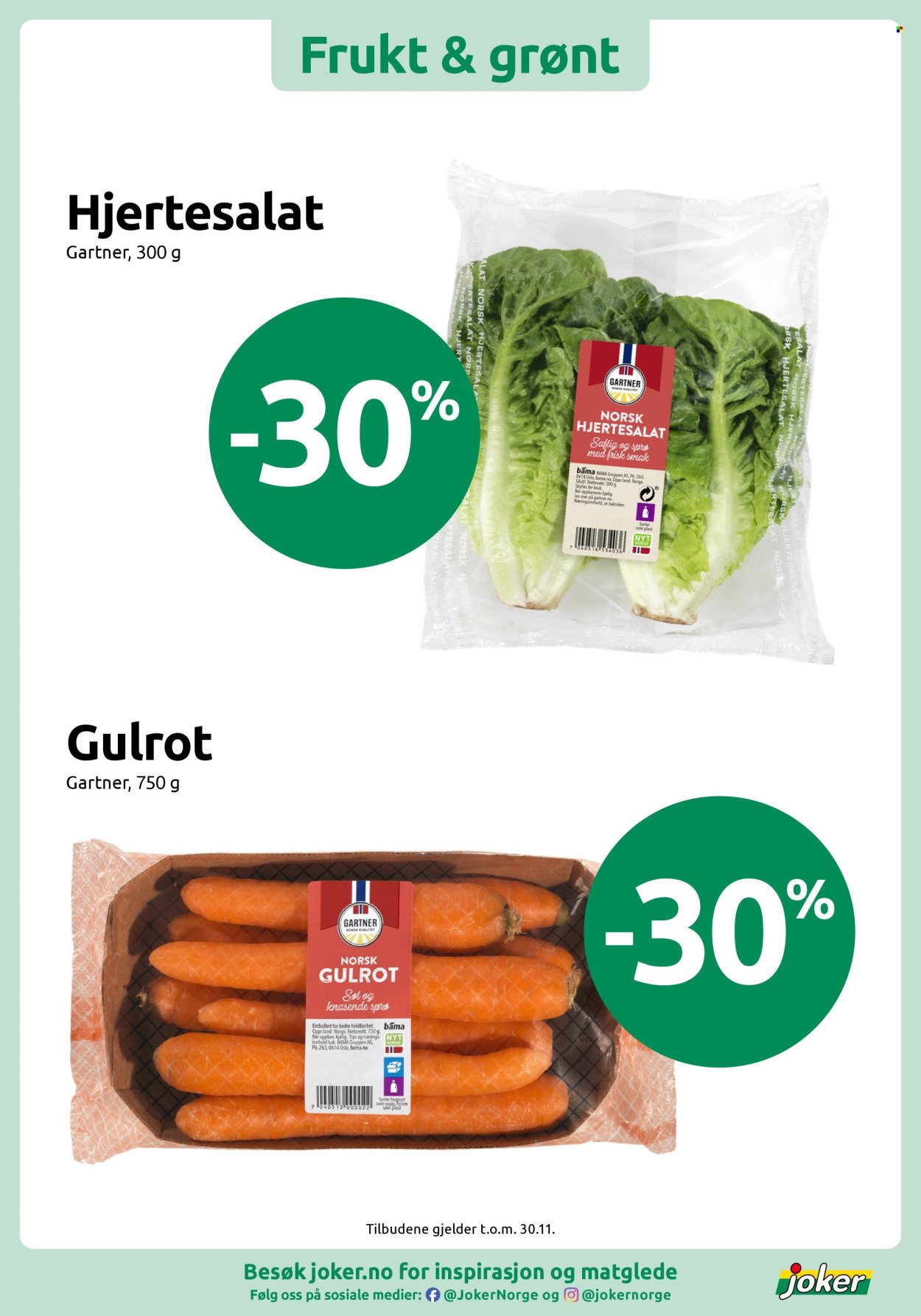 JOKER kundeavis - Fra søndag 2. november 2025 (2025-11-02 - 2025-11-02)