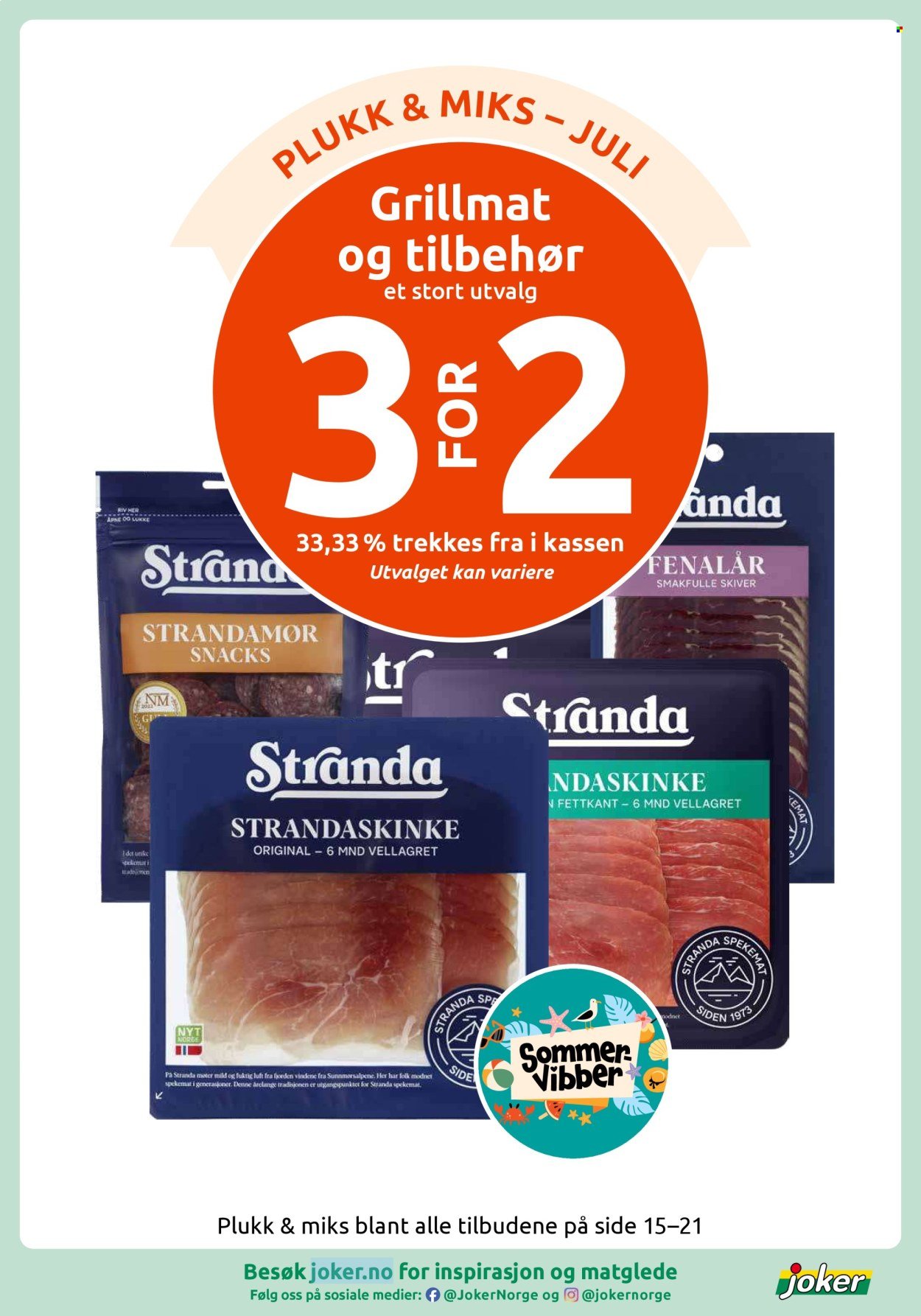 JOKER kundeavis - Fra mandag 20. juli 2026