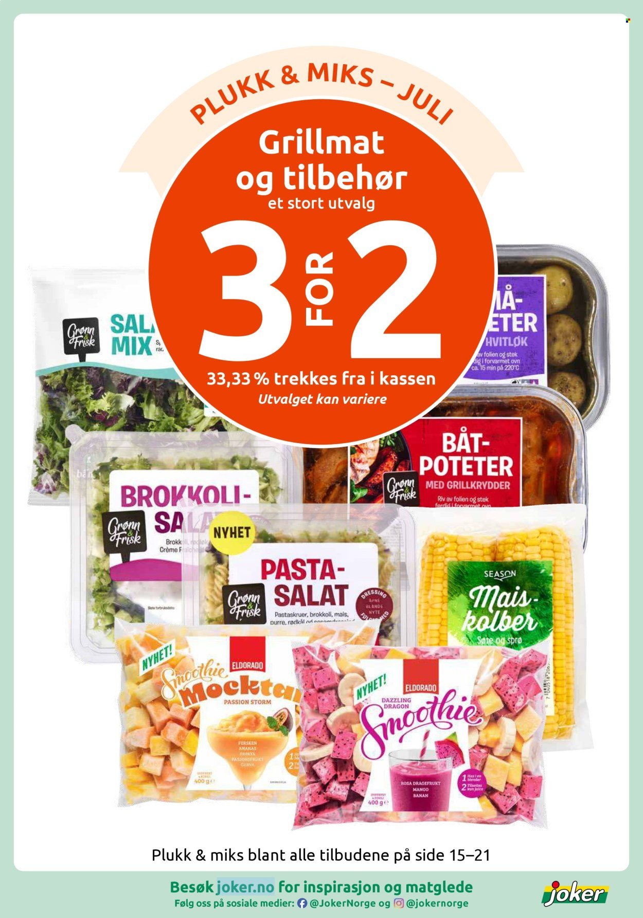 JOKER kundeavis - Fra mandag 20. juli 2026