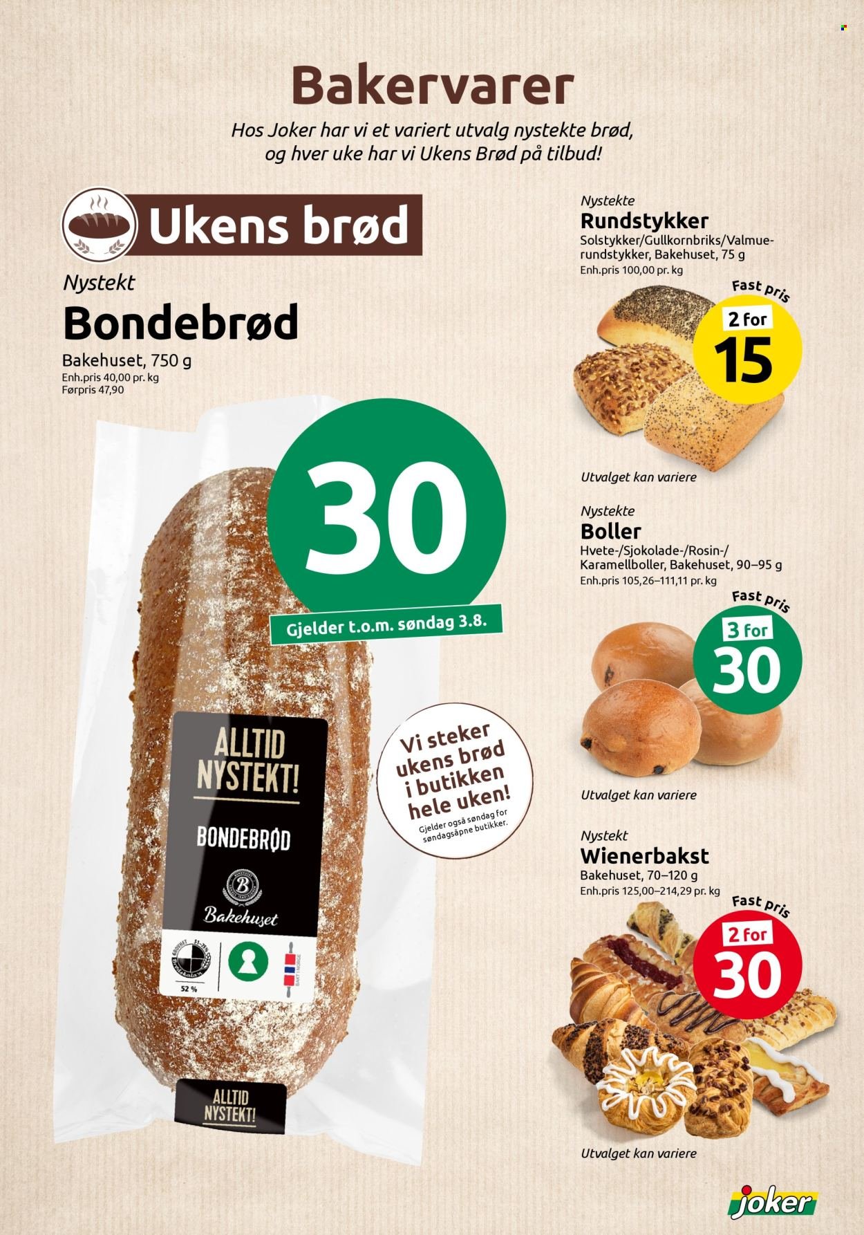 JOKER kundeavis - Fra søndag 3. august 2025 (2025-08-03 - 2025-08-03)