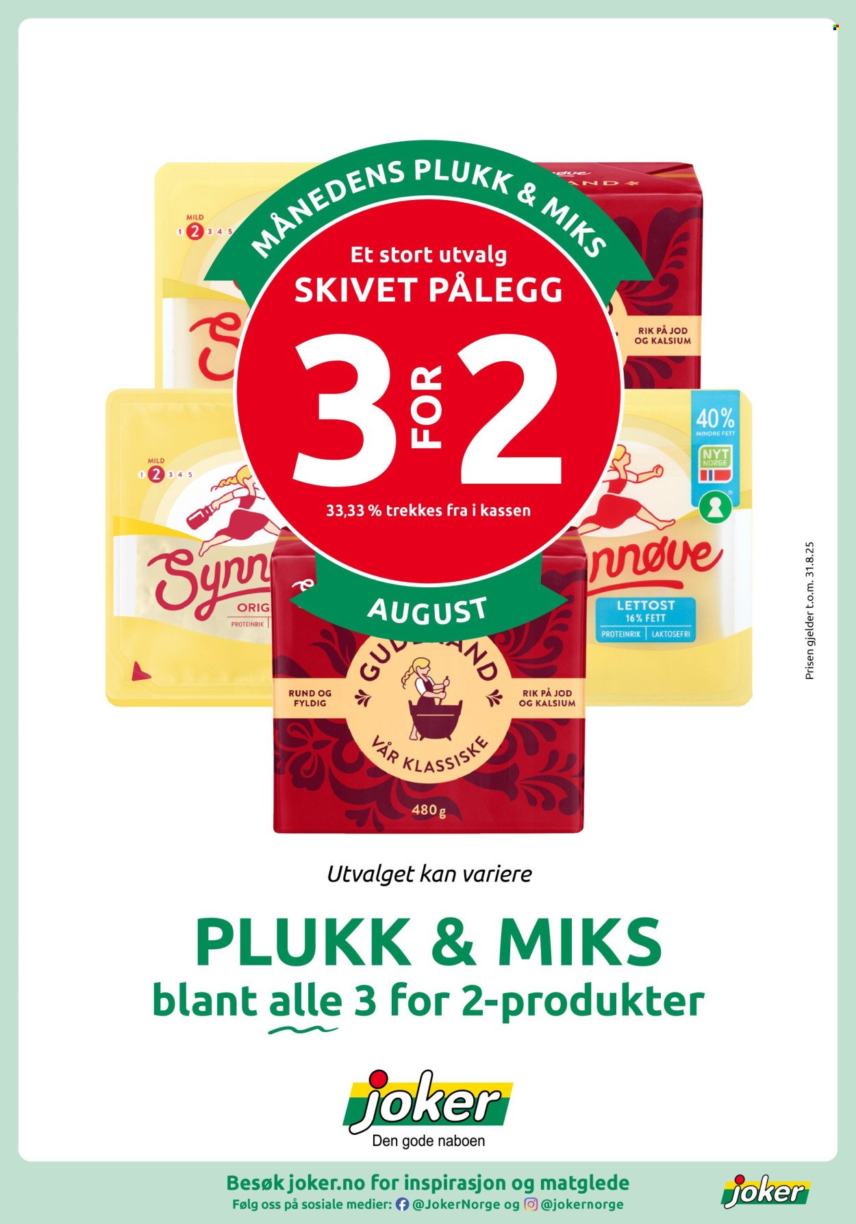 JOKER kundeavis - Fra søndag 3. august 2025 (2025-08-03 - 2025-08-03)
