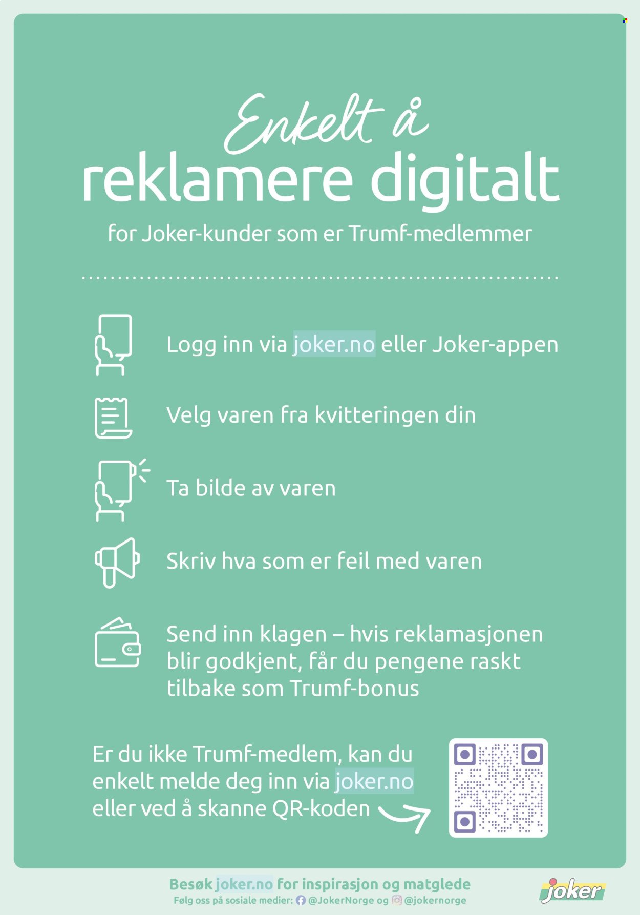 JOKER kundeavis - Fra torsdag 25. desember 2025 (2025-12-25 - 2025-12-28)