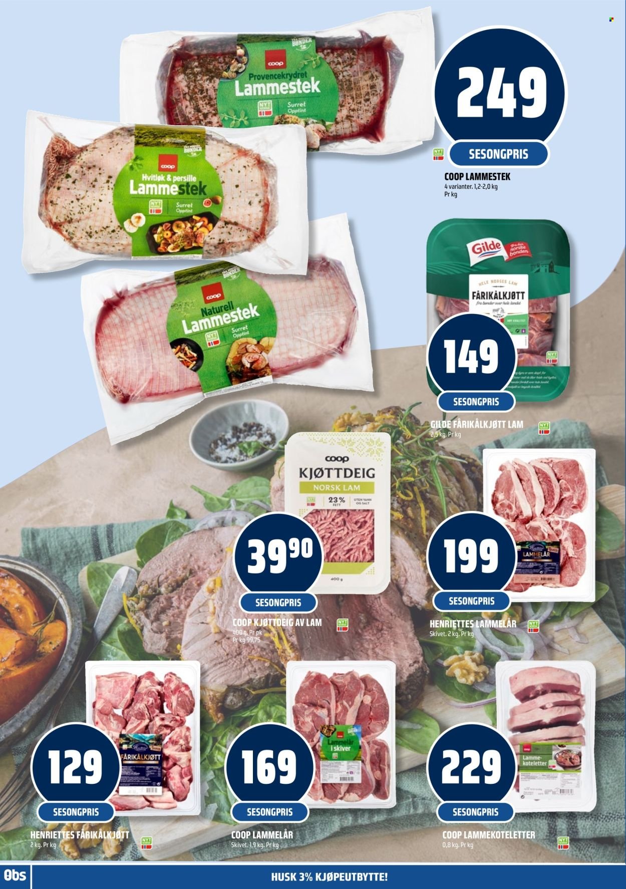 COOP OBS kundeavis - Fra søndag 20. september 2026